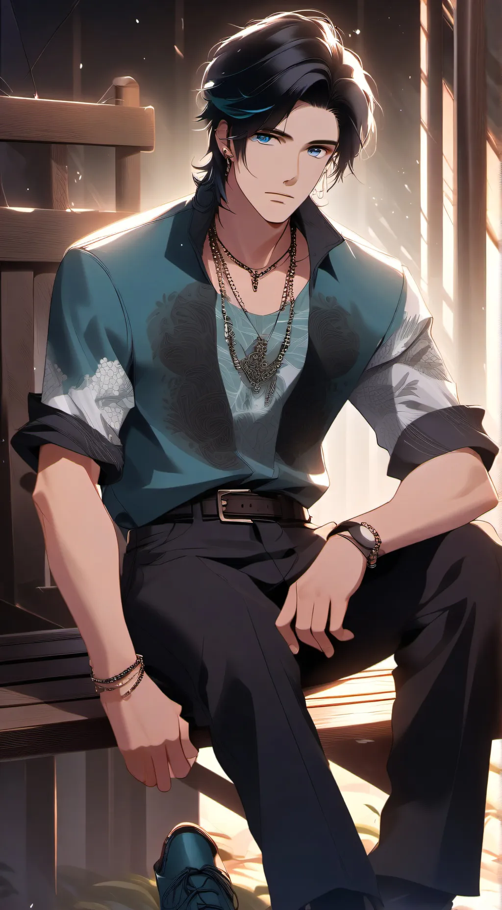 ai character: Lance background