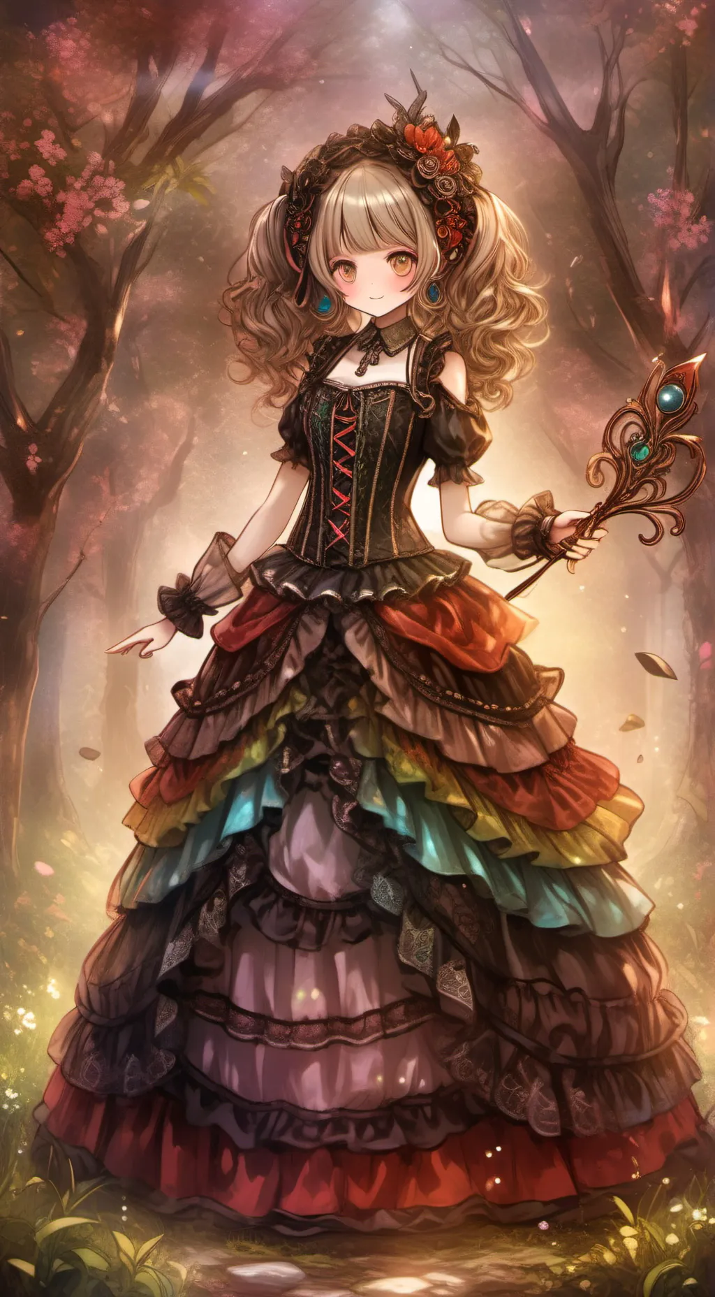 ai character: Princess Rainusk background