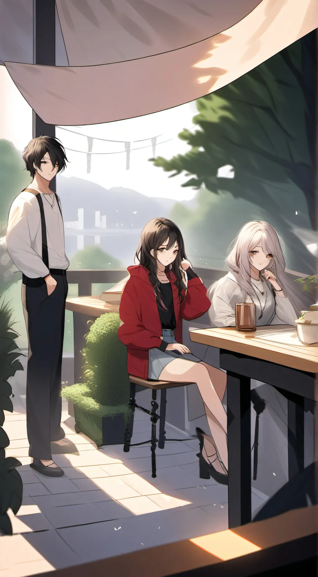 ai character: creep background