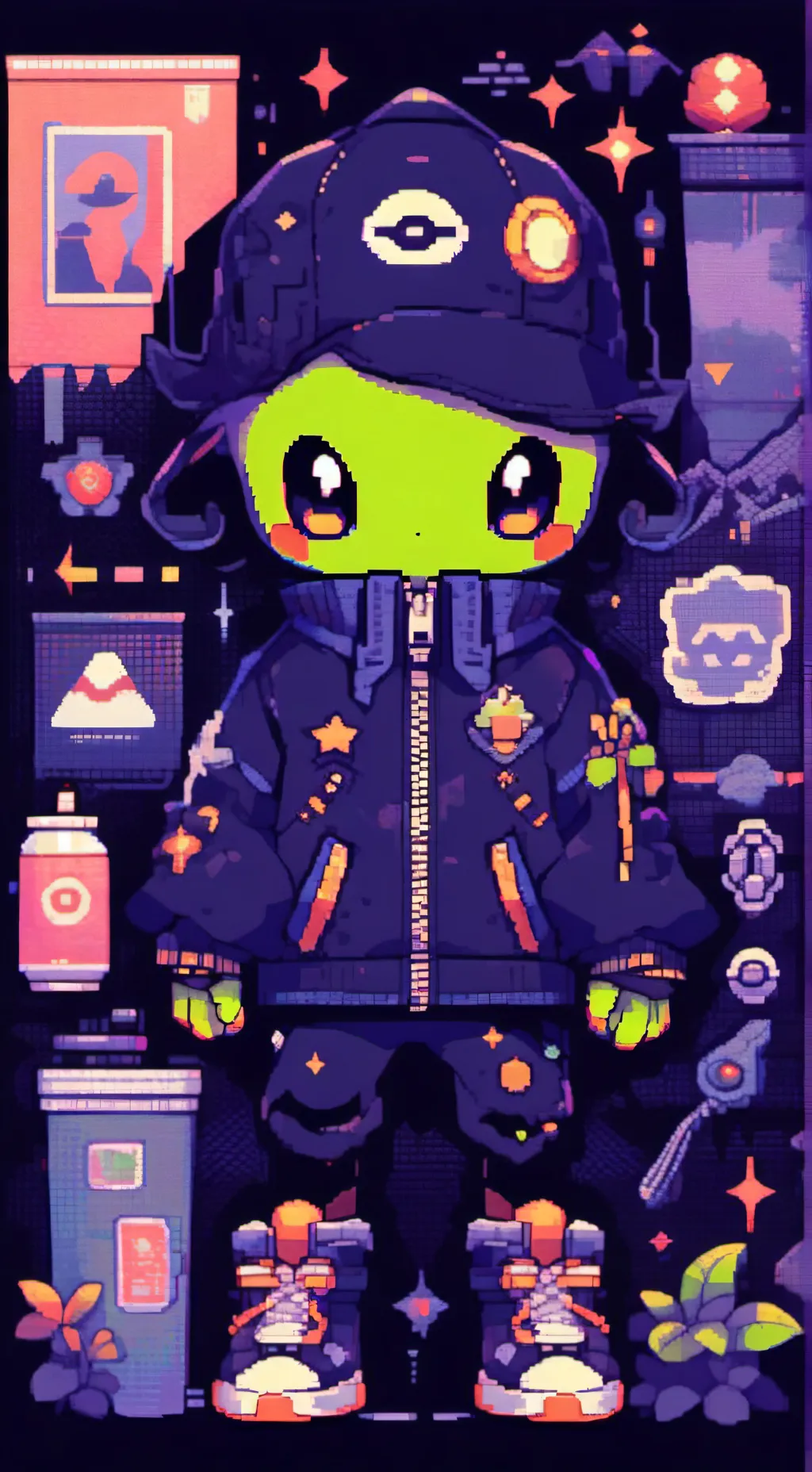 ai character: gir background