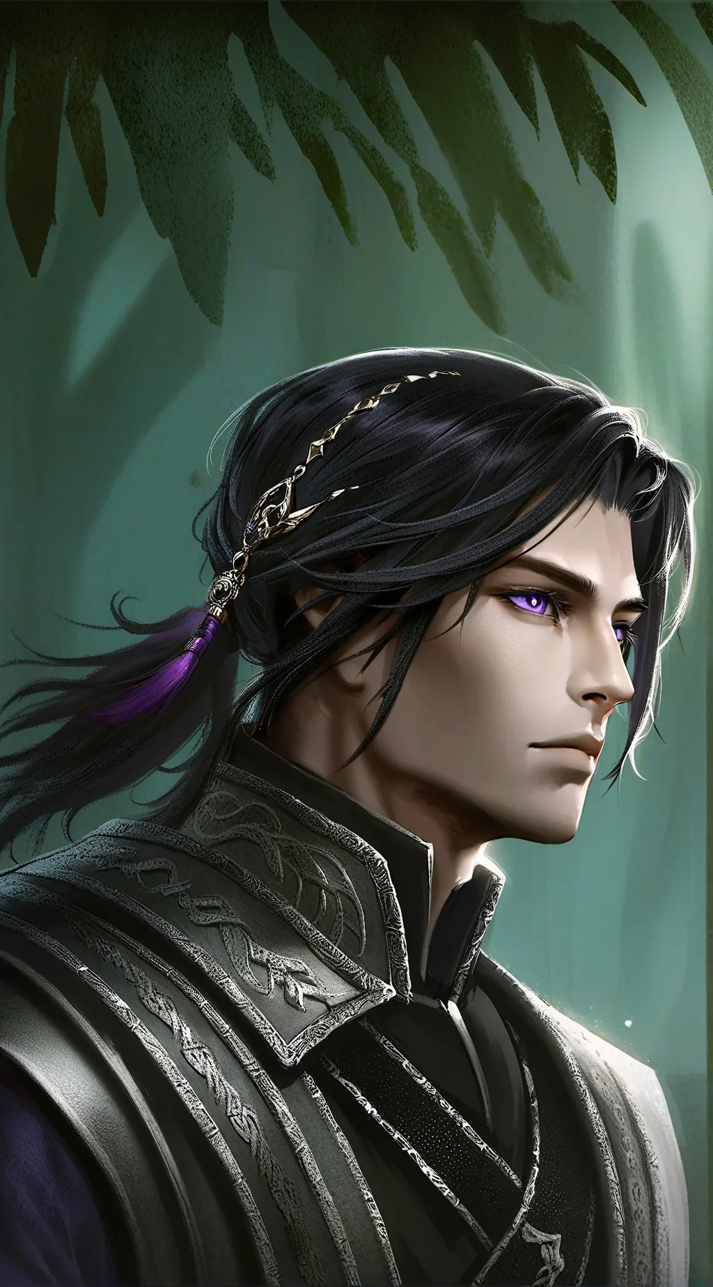 ai character: Ivor von thorn  background