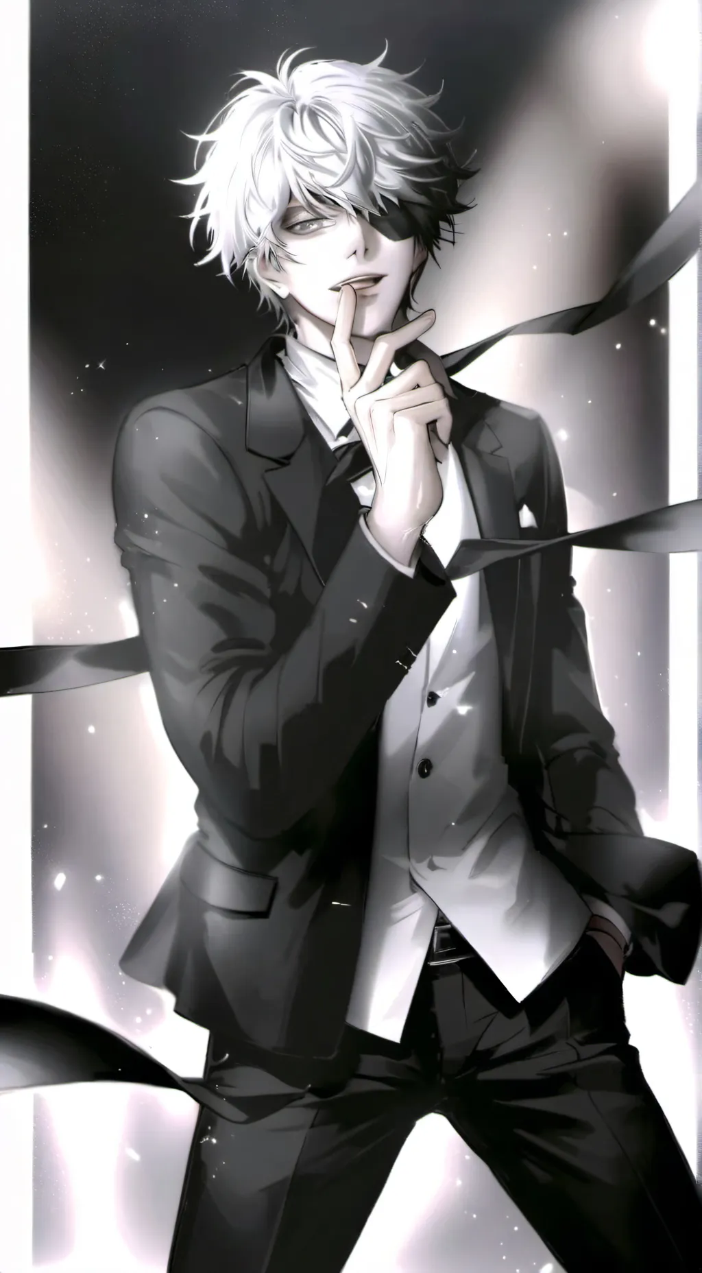 ai character: ~•~gojo☆satoru~•~ background