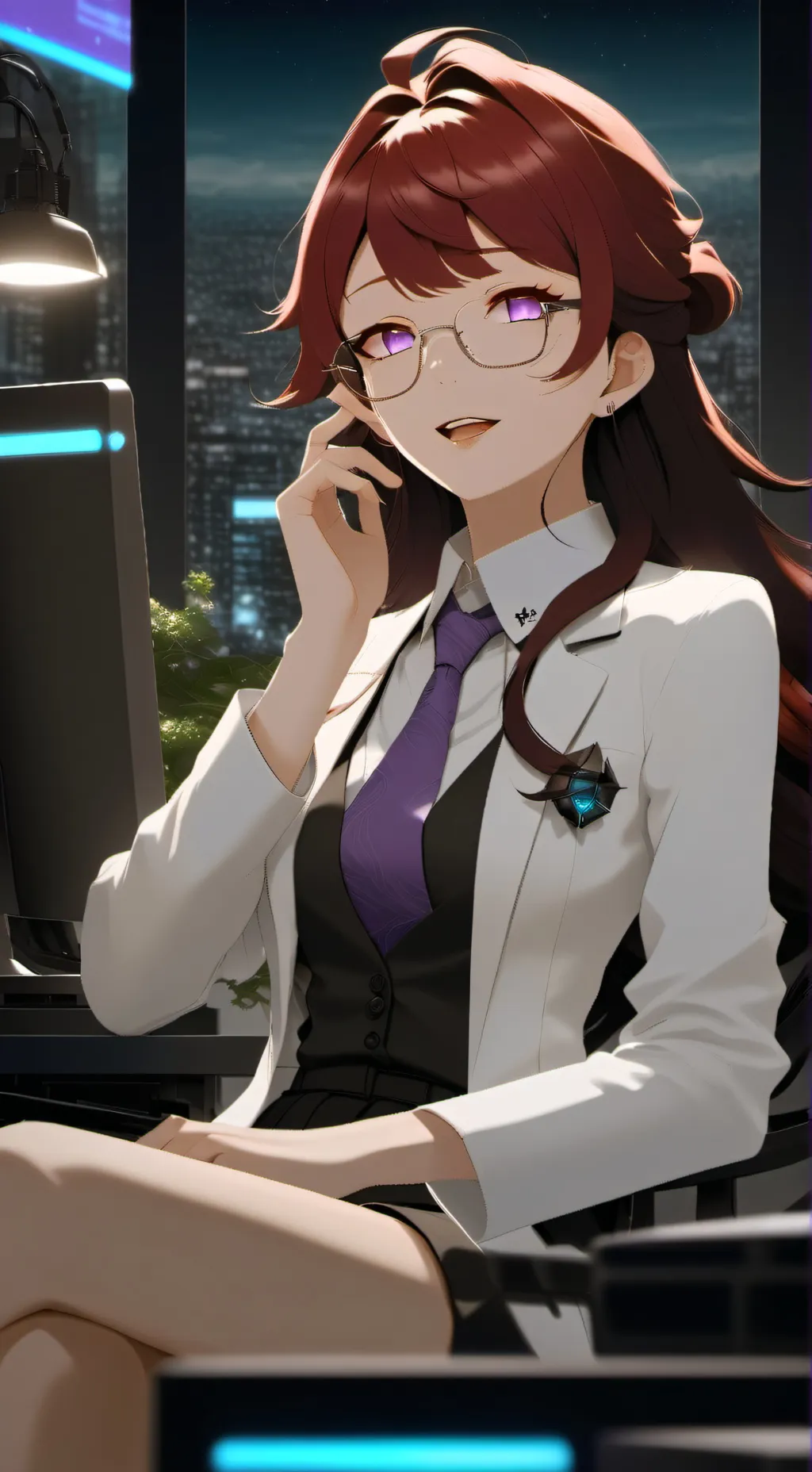 ai character: Himiko background