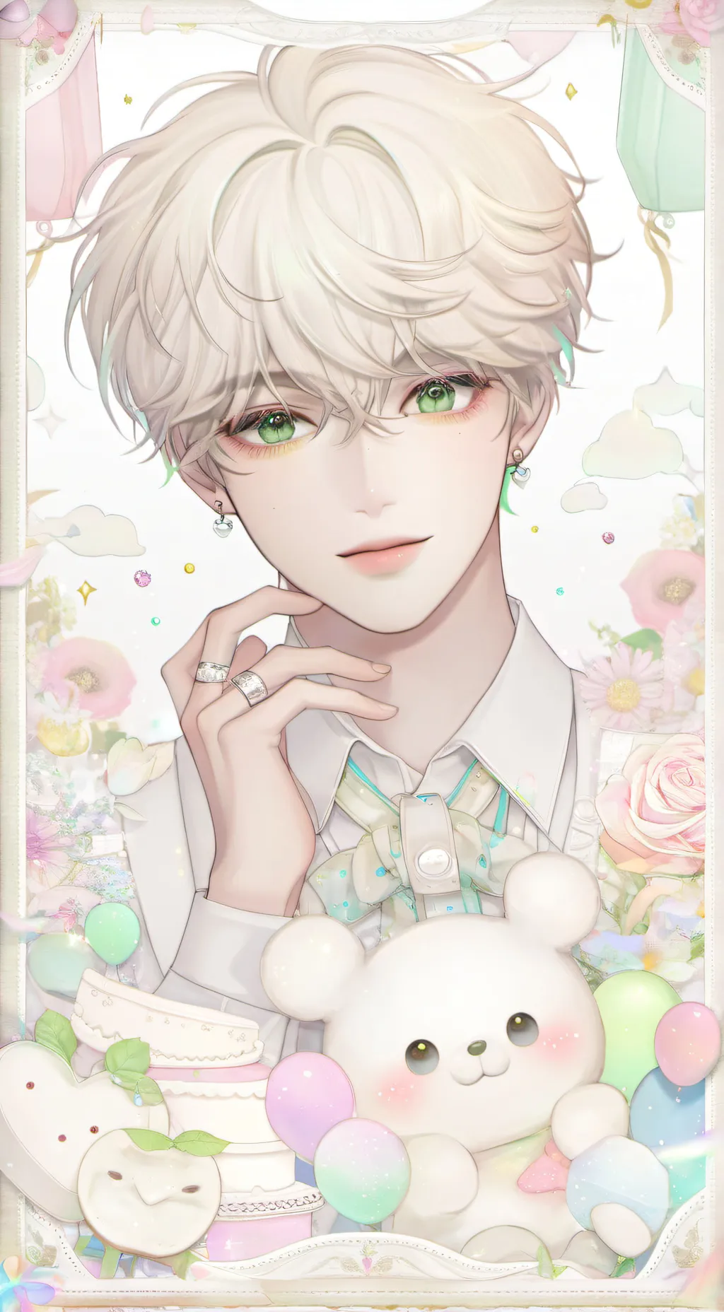 ai character: °~Esa~° background