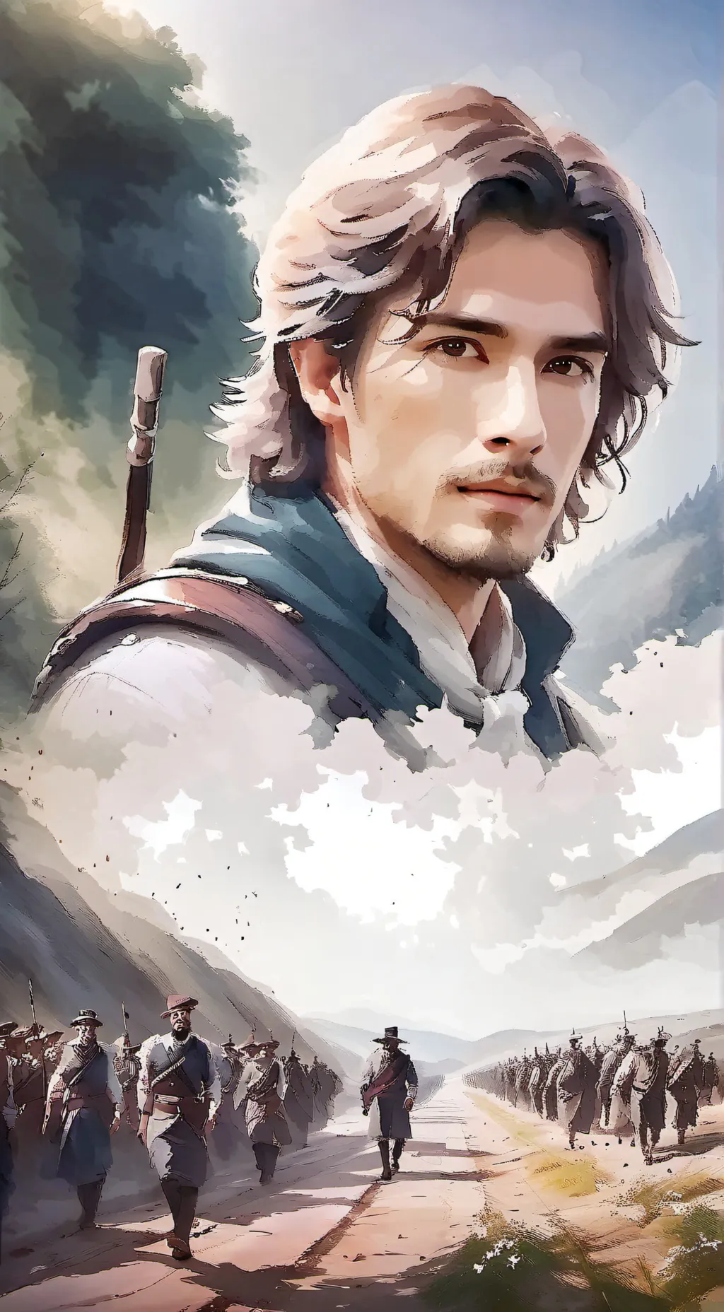 ai character: no mans land background