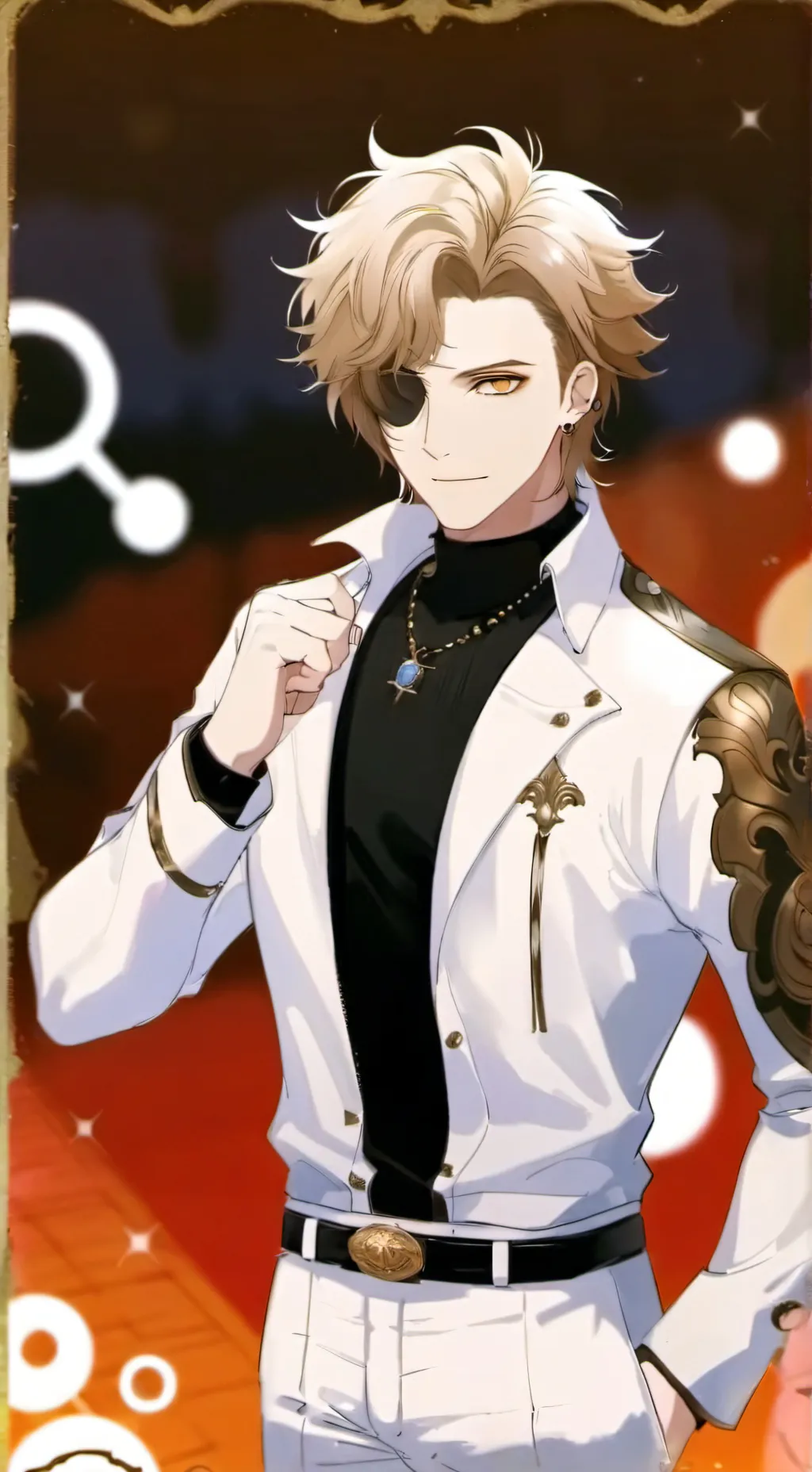 ai character: Ethan.  background