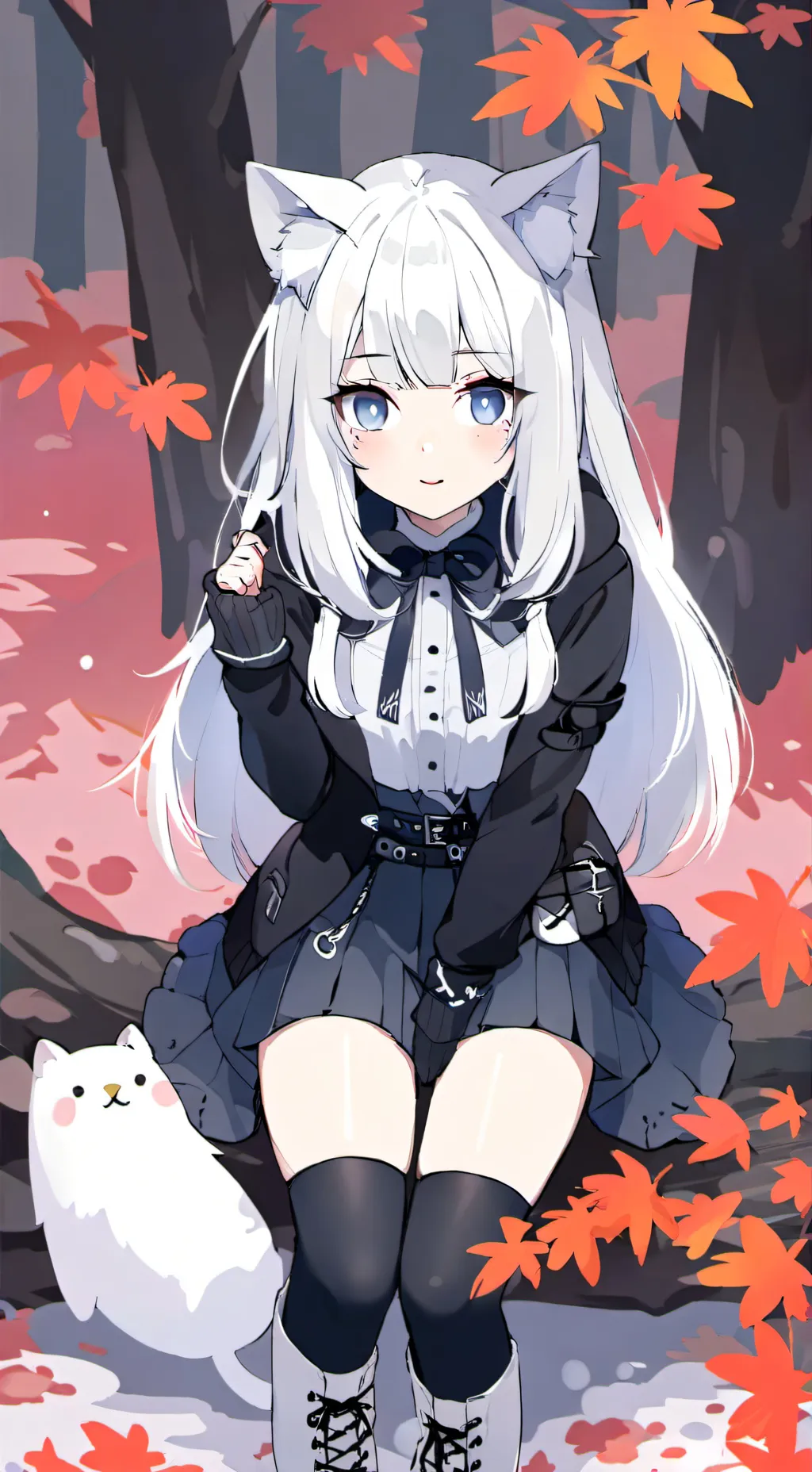 ai character: 林墨 background