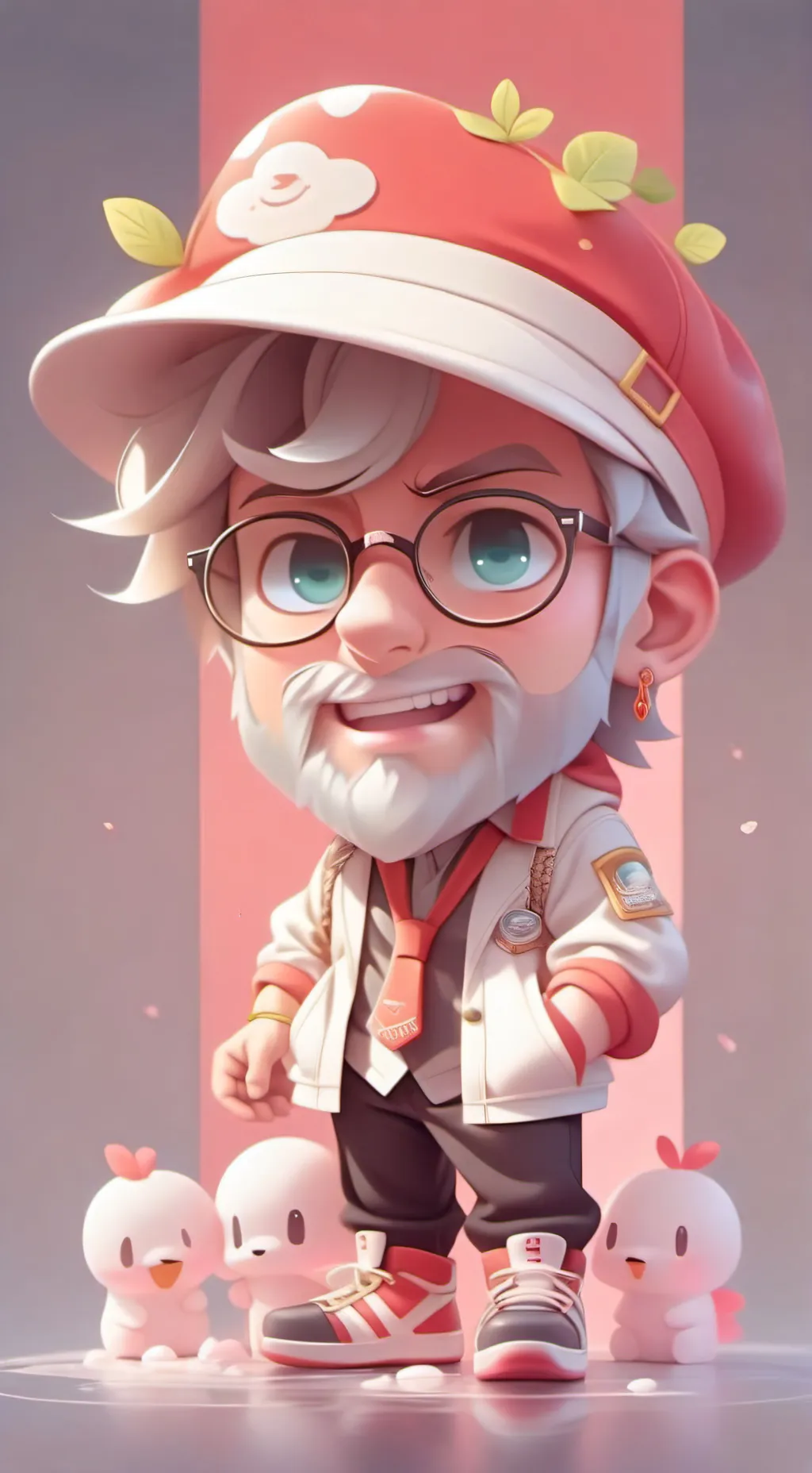 ai character: talkie cringe background