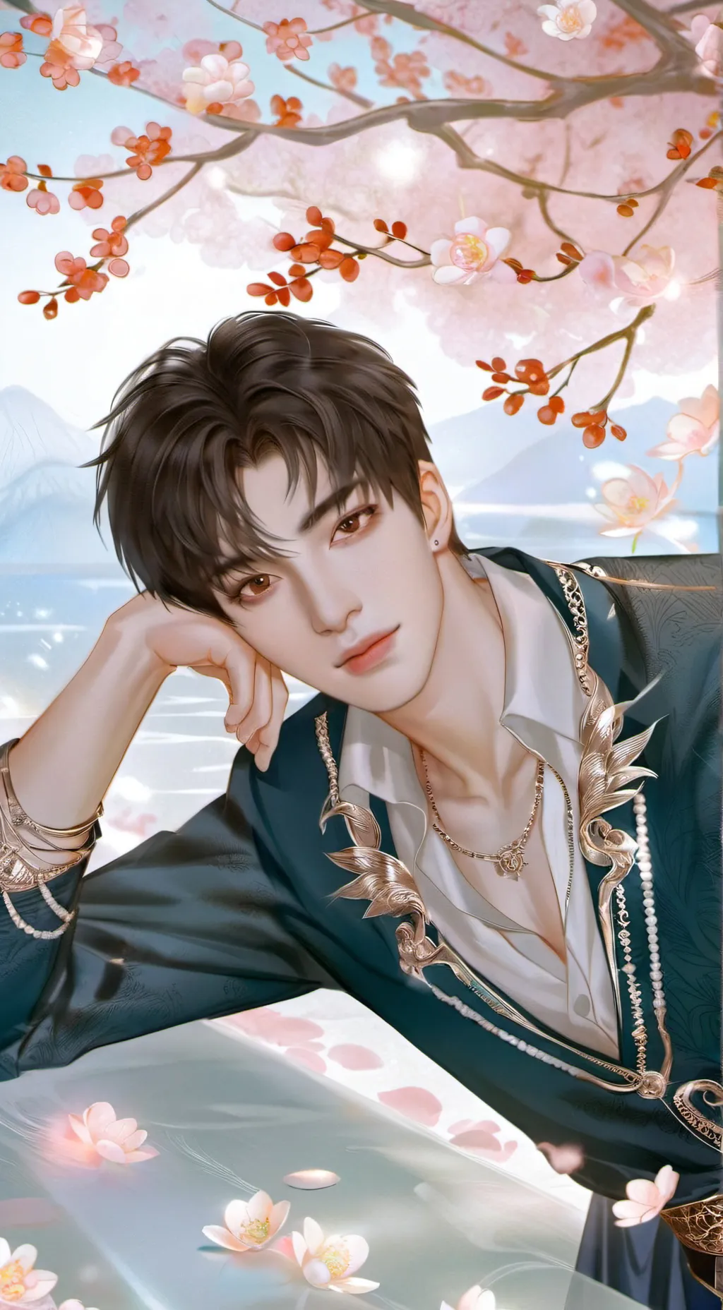 ai character: Xavier  background