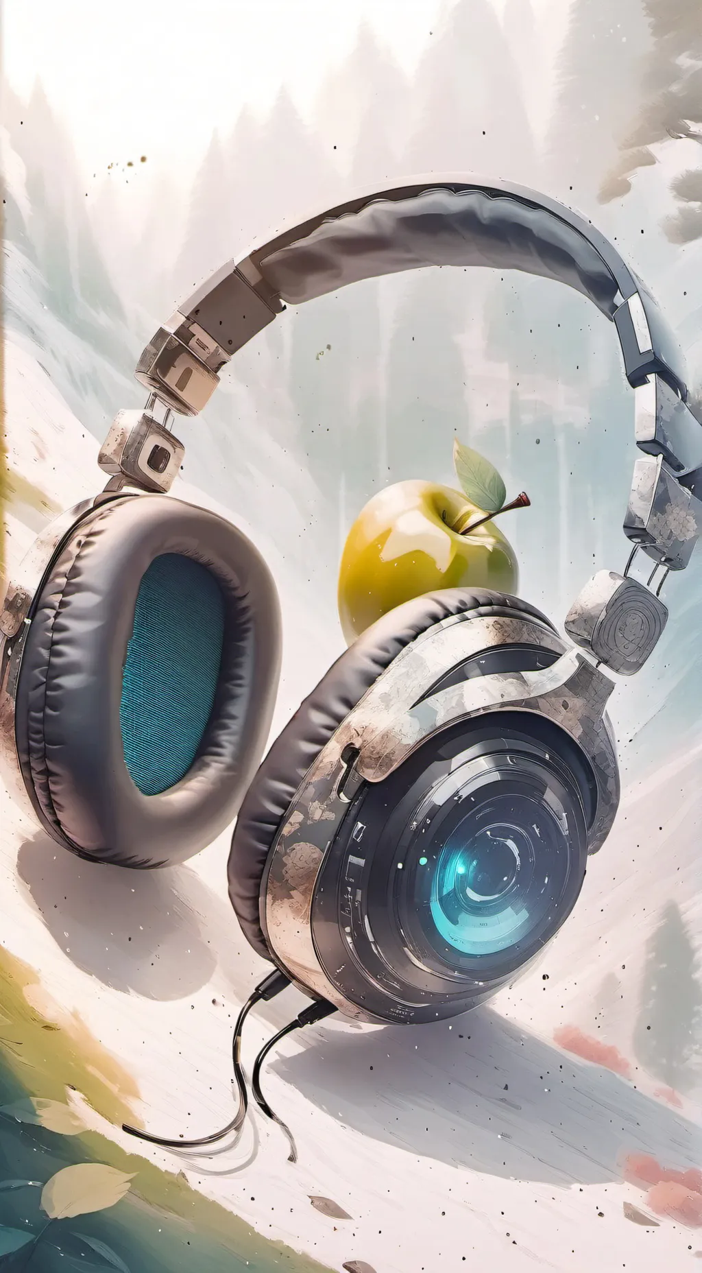 ai character: Radioapple(6) background