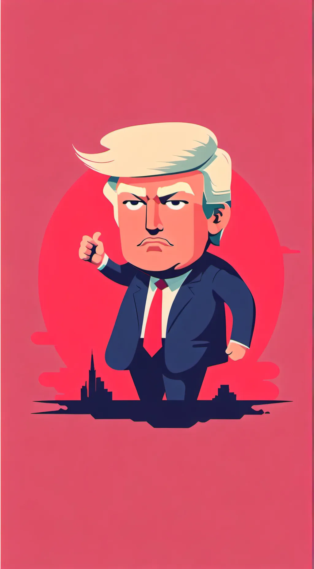 ai character: Trump background
