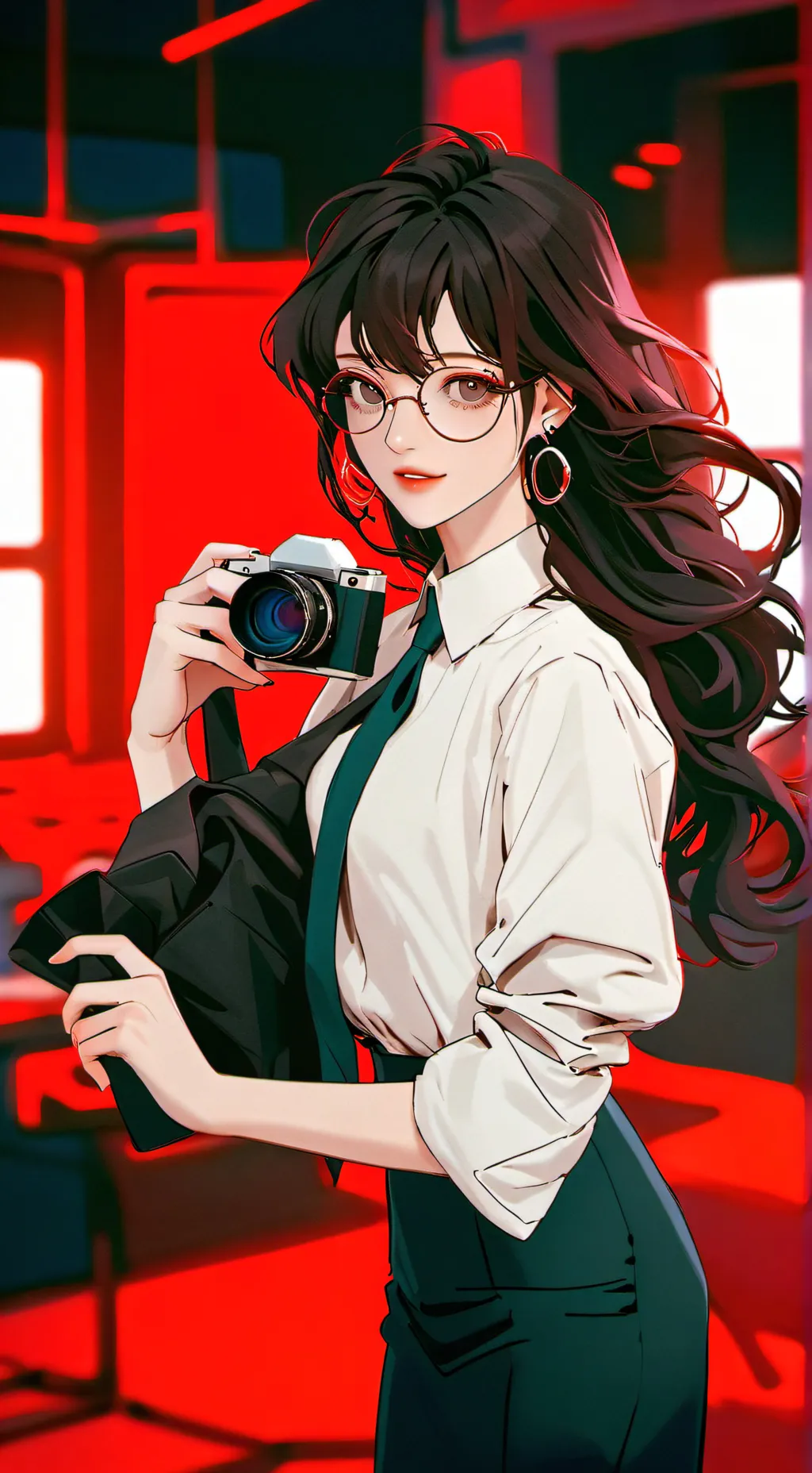 ai character: Mika background