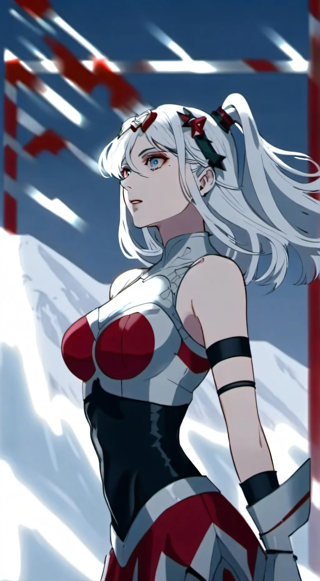 ai character: daki  background