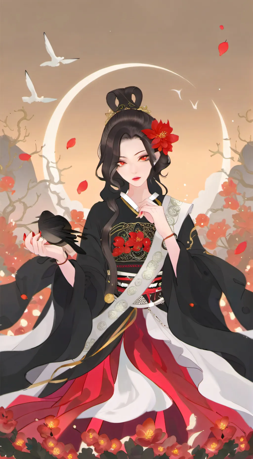 ai character: mussan kibutsuji background