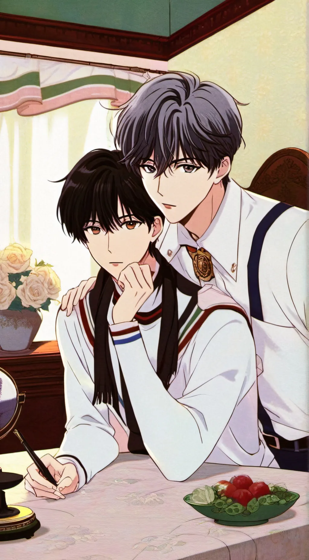 ai character: Шин и Шон background