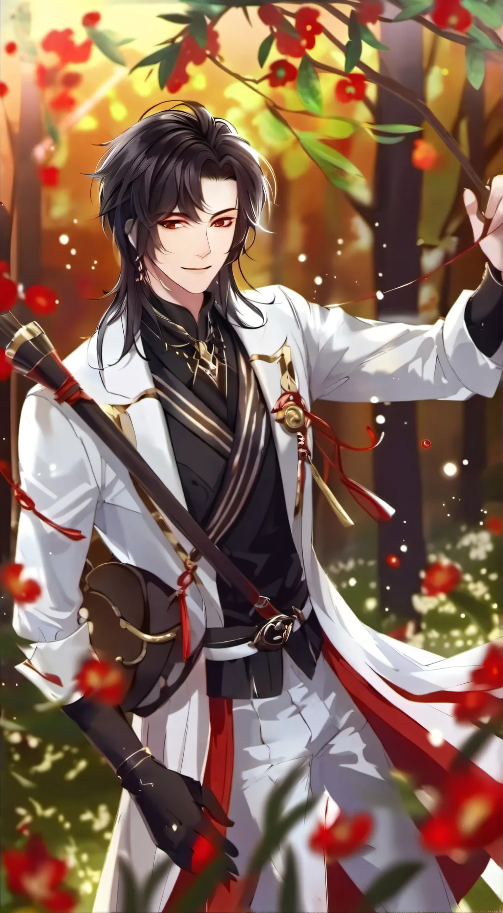 ai character: Divan background