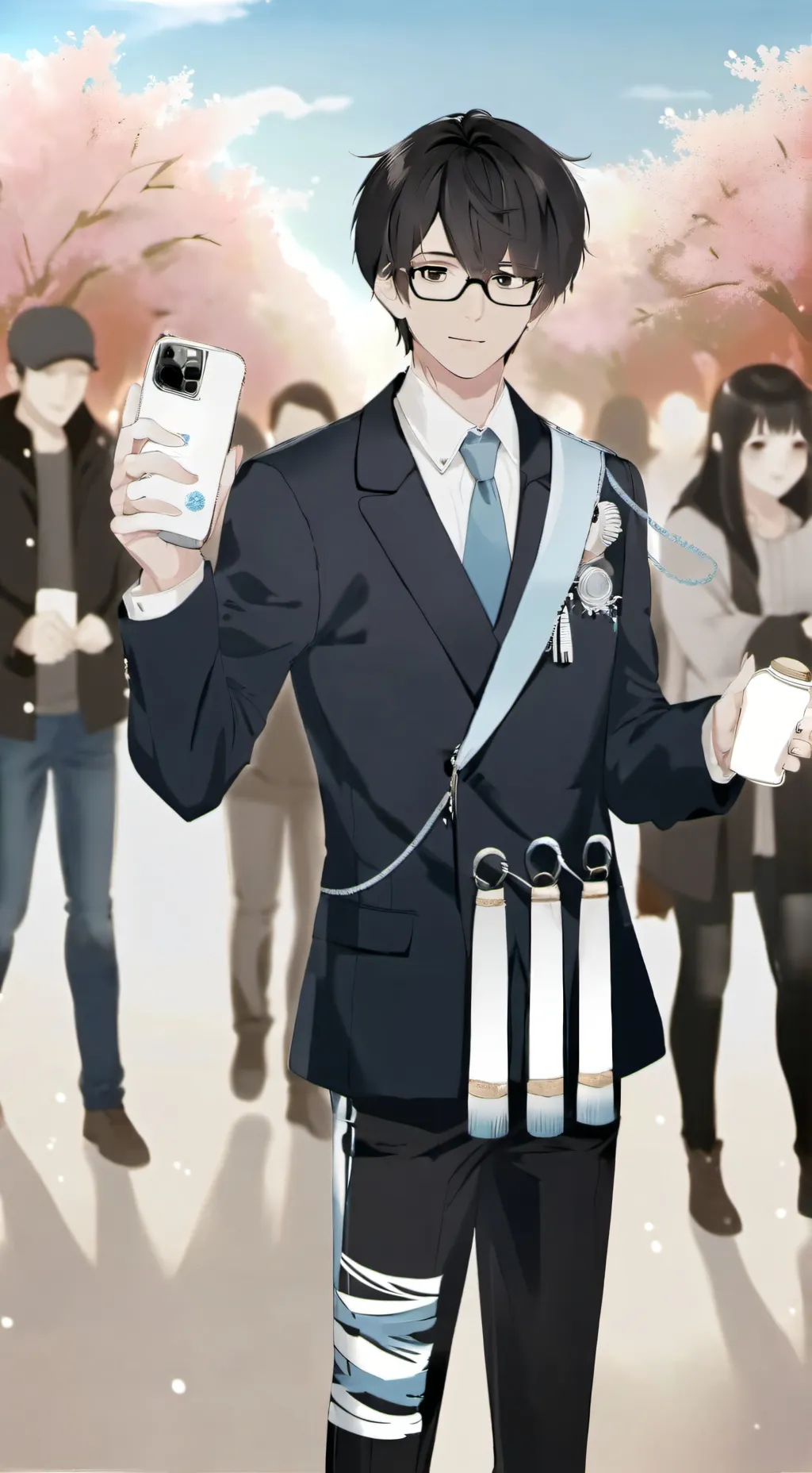 ai character: city background