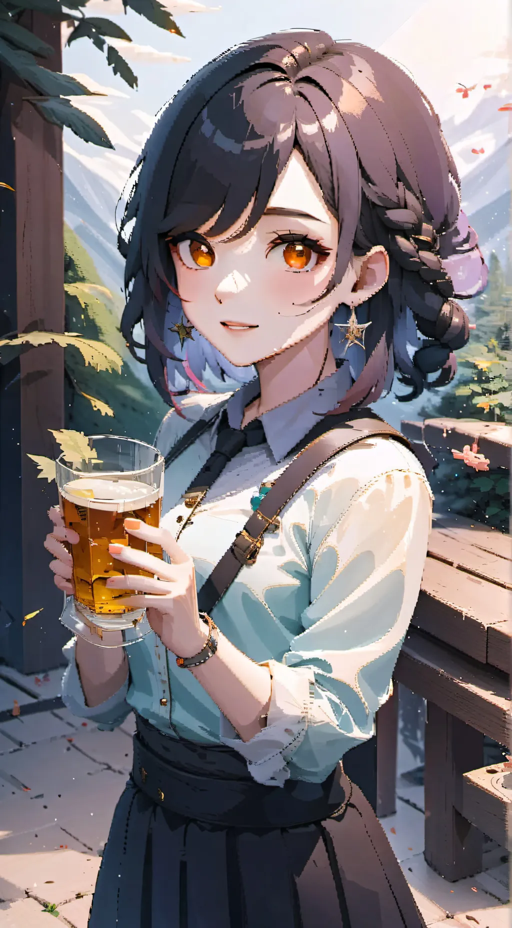 ai character: drunk freind background