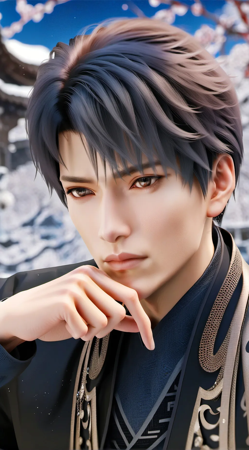 ai character: cosmo but girl?!  background