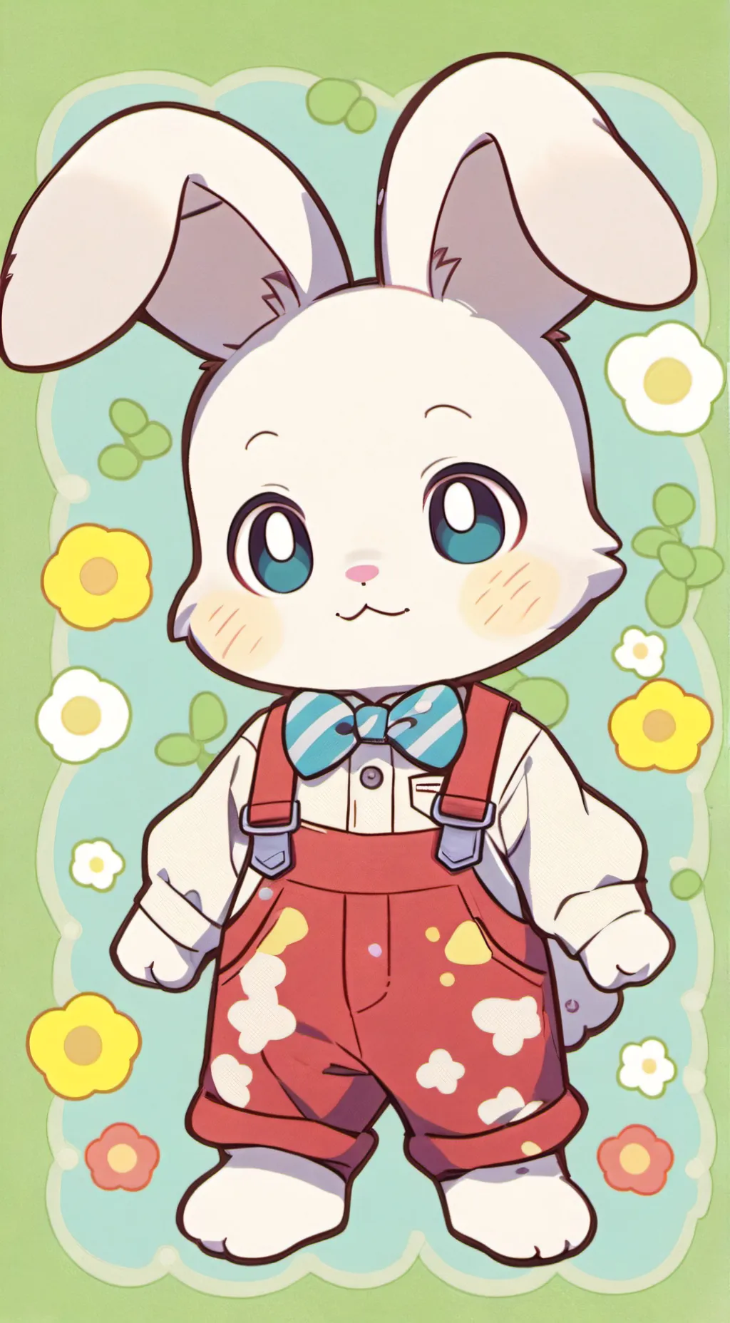 ai character: Roger Rabbit background