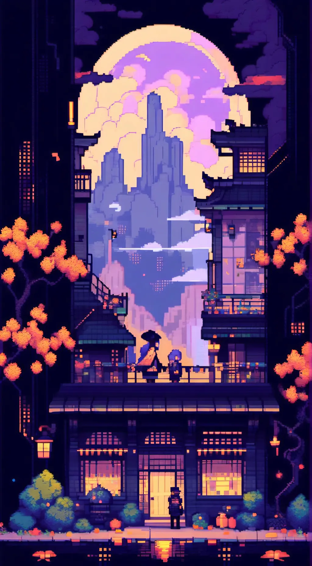 ai character: rengoku x uzui  background