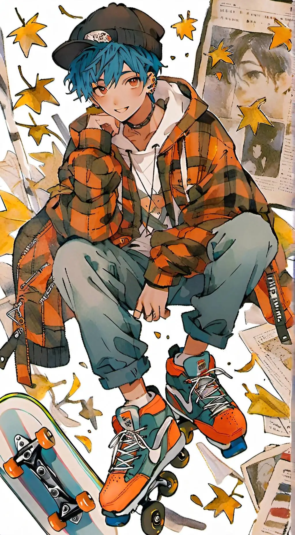 ai character: Kai background