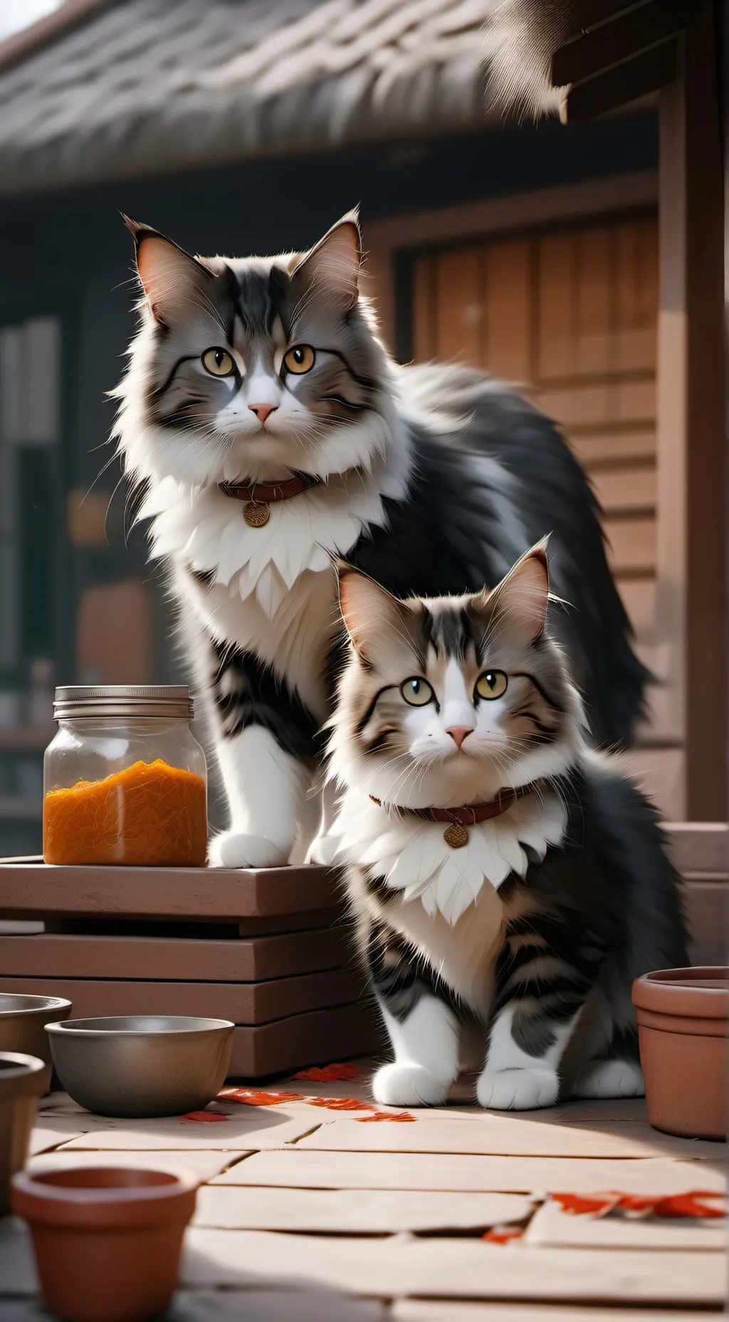 ai character: warrior cats  background