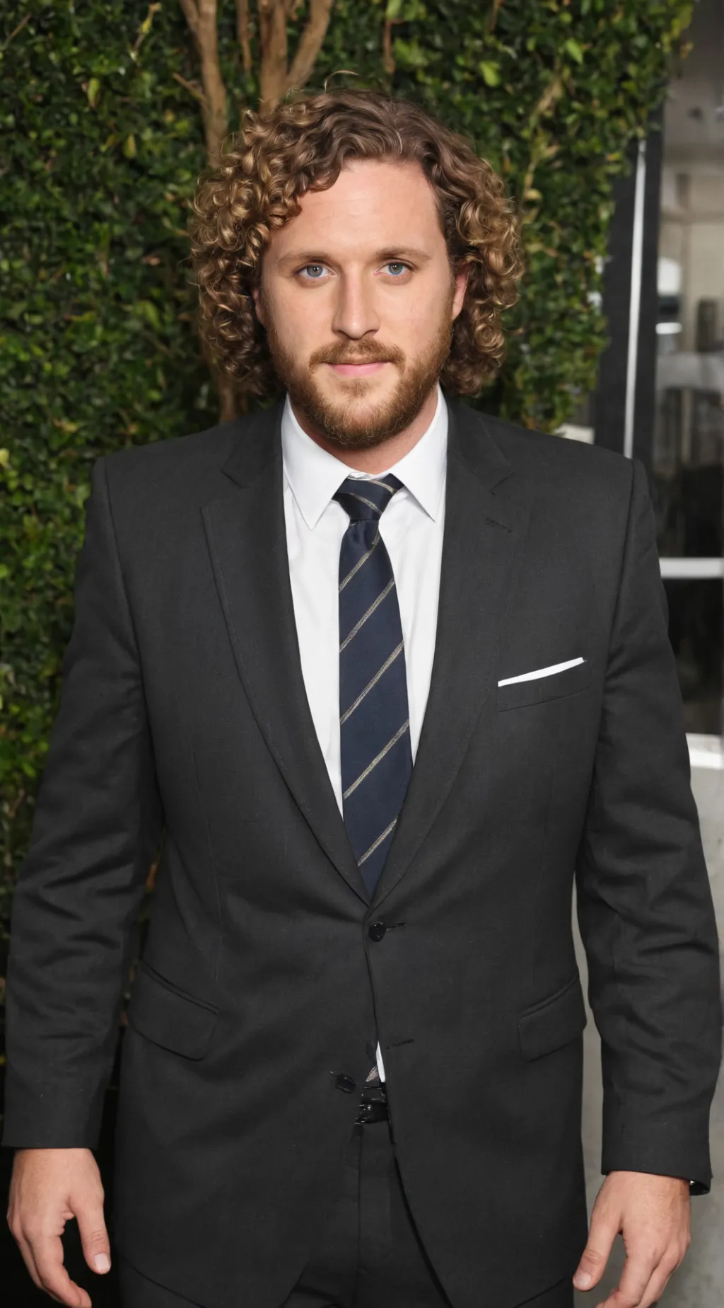 ai character: tj Miller  background