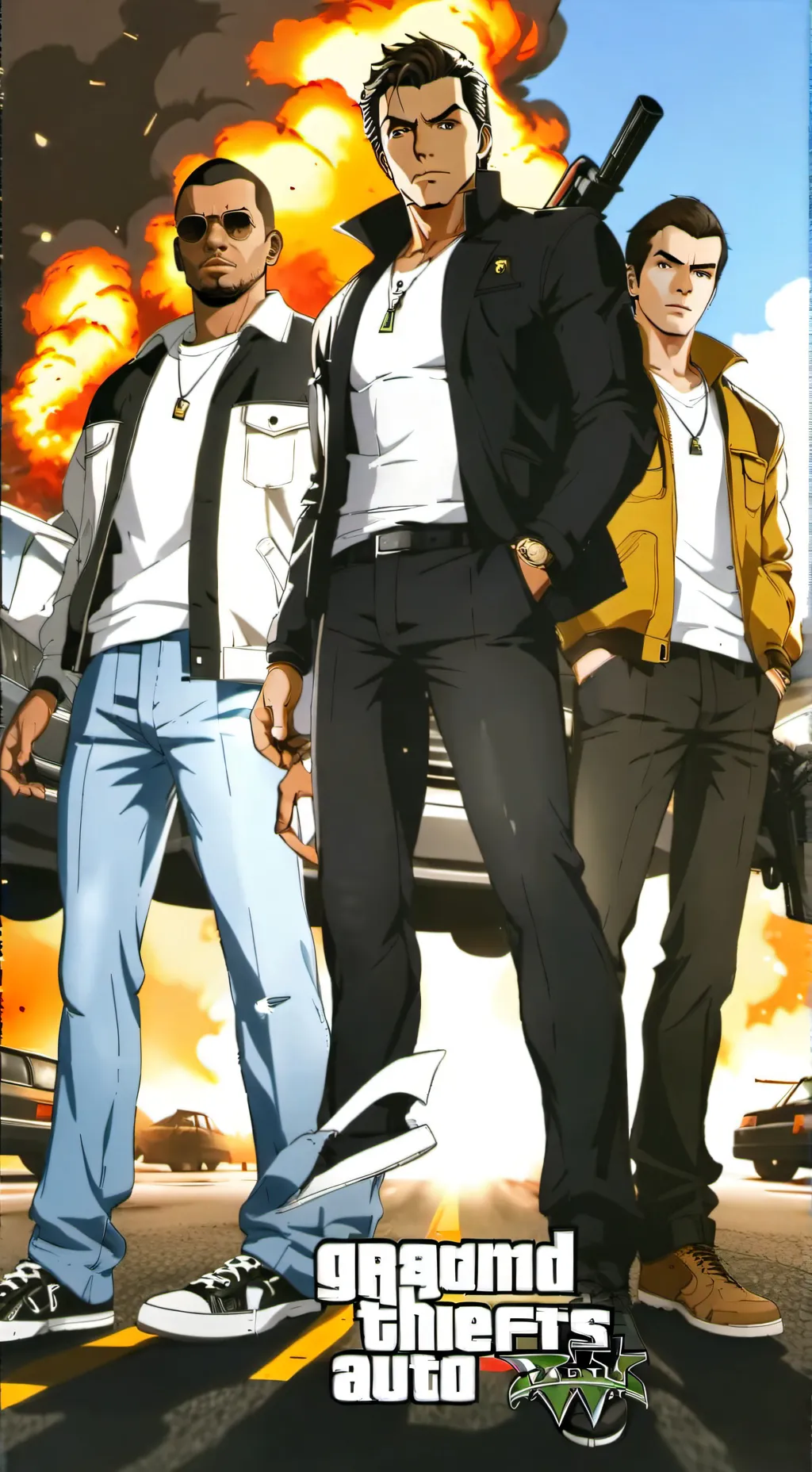 ai character: gta 5 background