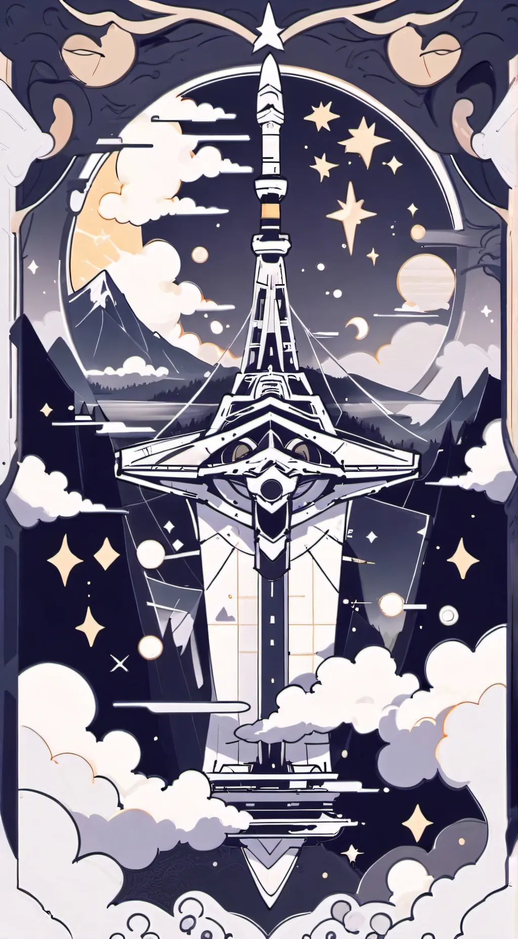 ai character: ★Astro y Dandy★ background