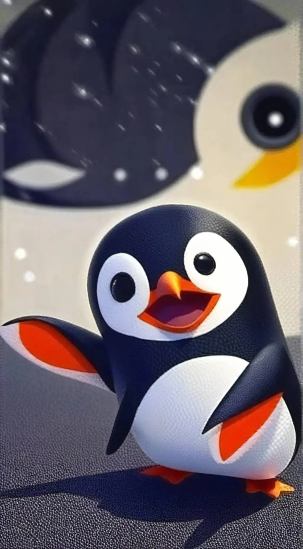 ai character: Noot Noot (Pingu) background