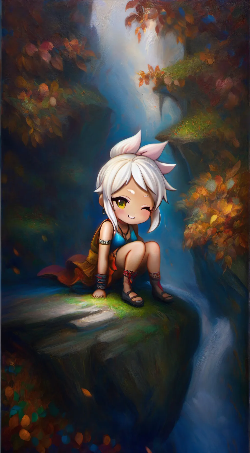 ai character: Donnieand Mikey ly background