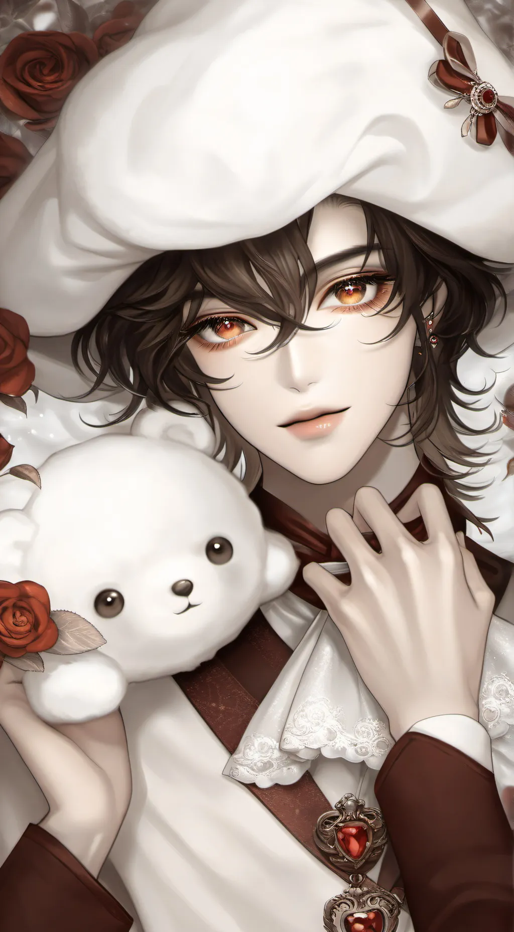 ai character: Sacha background