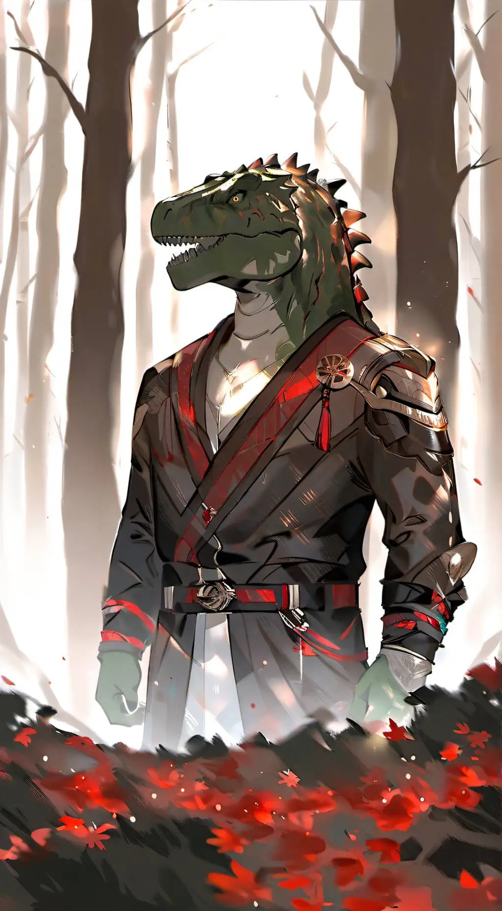 ai character: Trex background