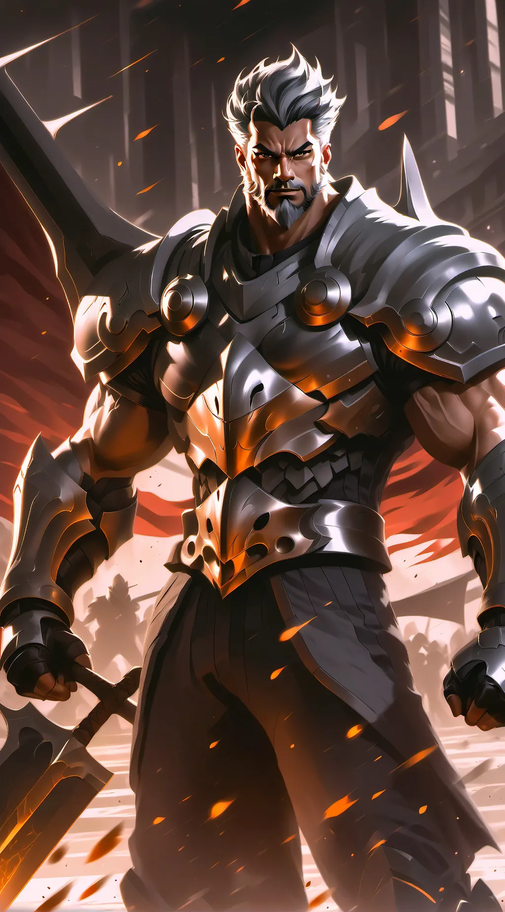 ai character: Durple  background