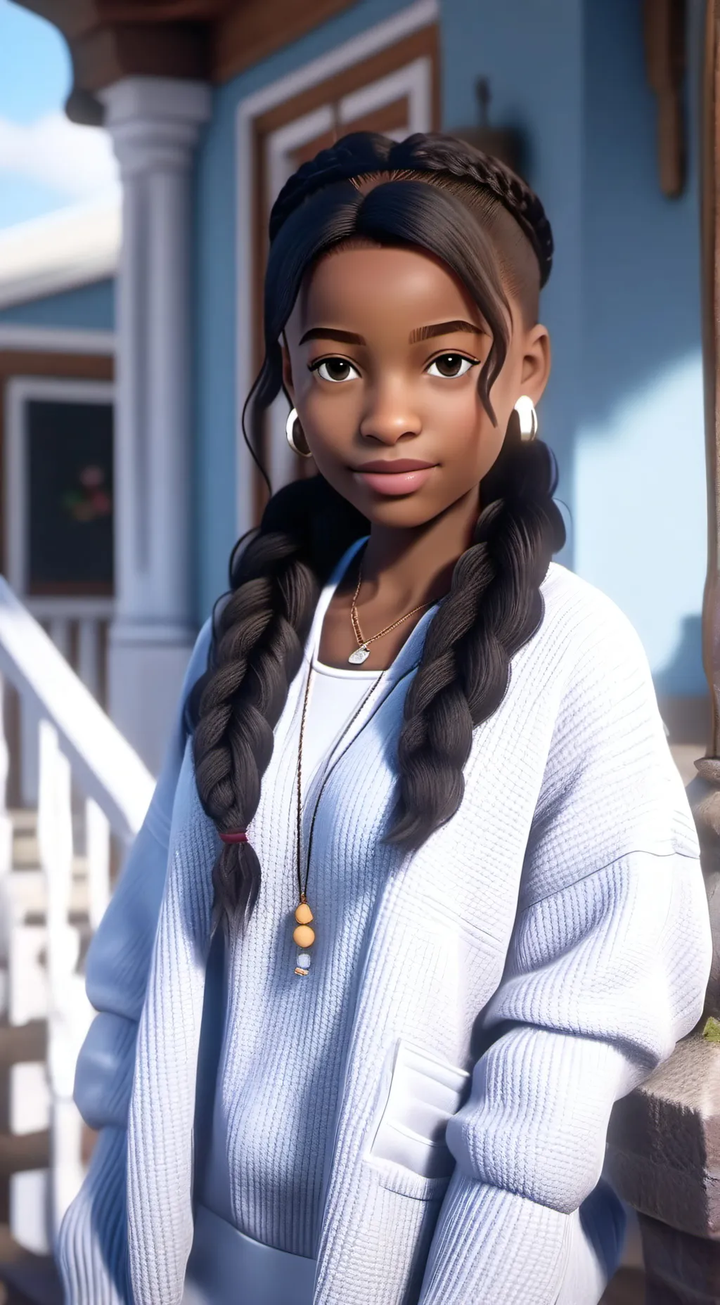 ai character: Shekinah  background