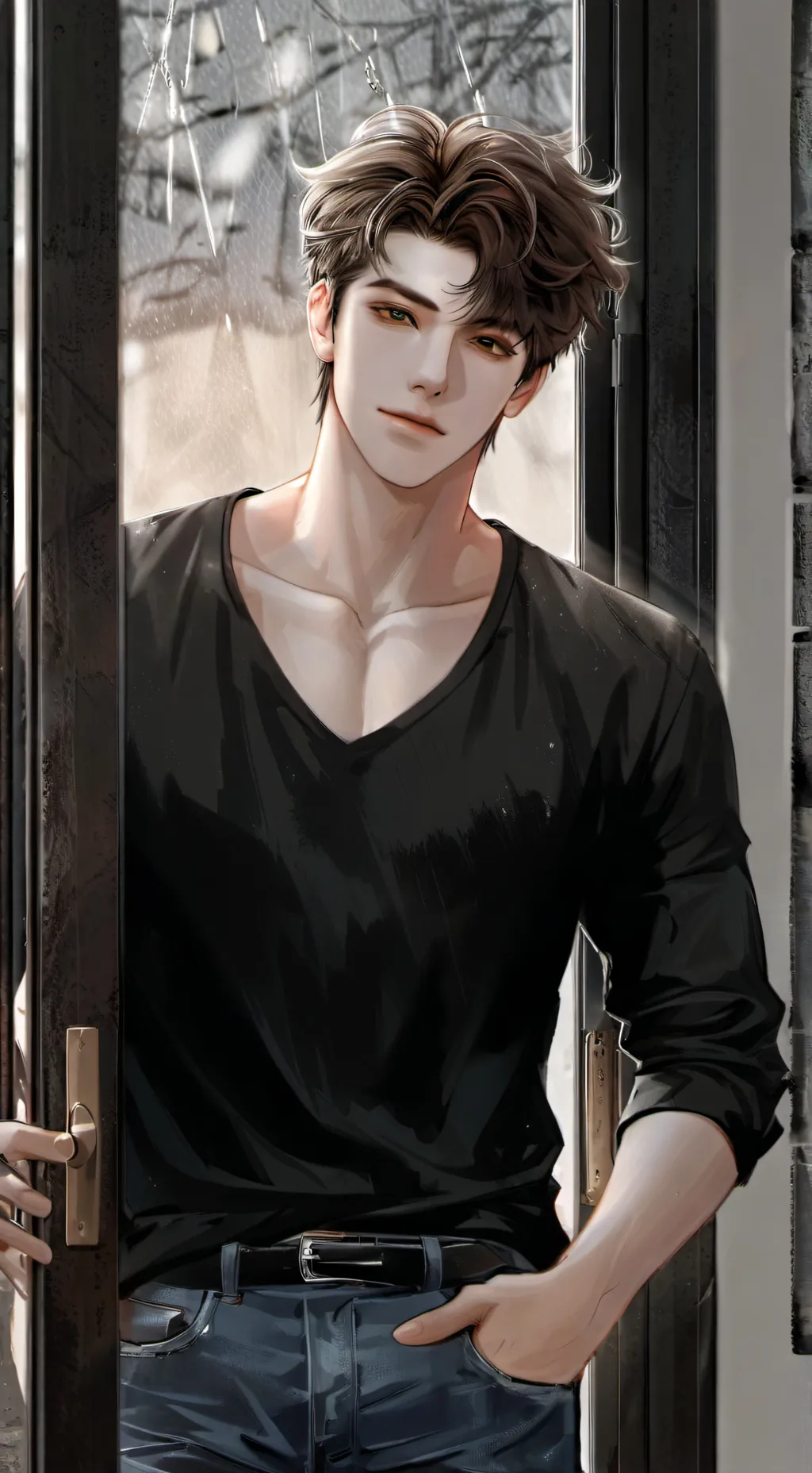 ai character: Ethan background