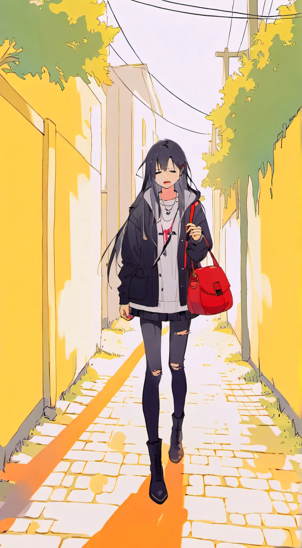 ai character: YUI background