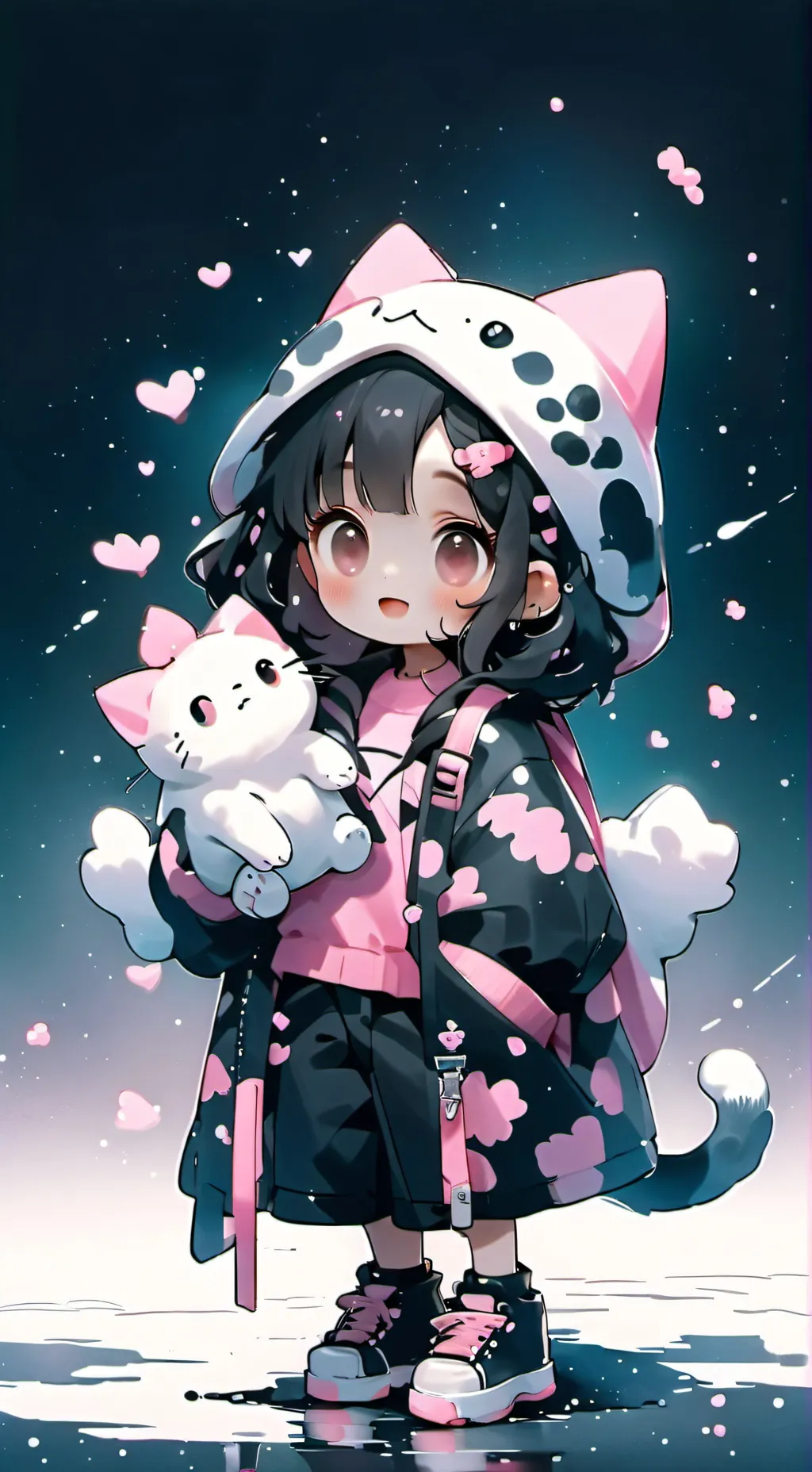 ai character: Katie  background