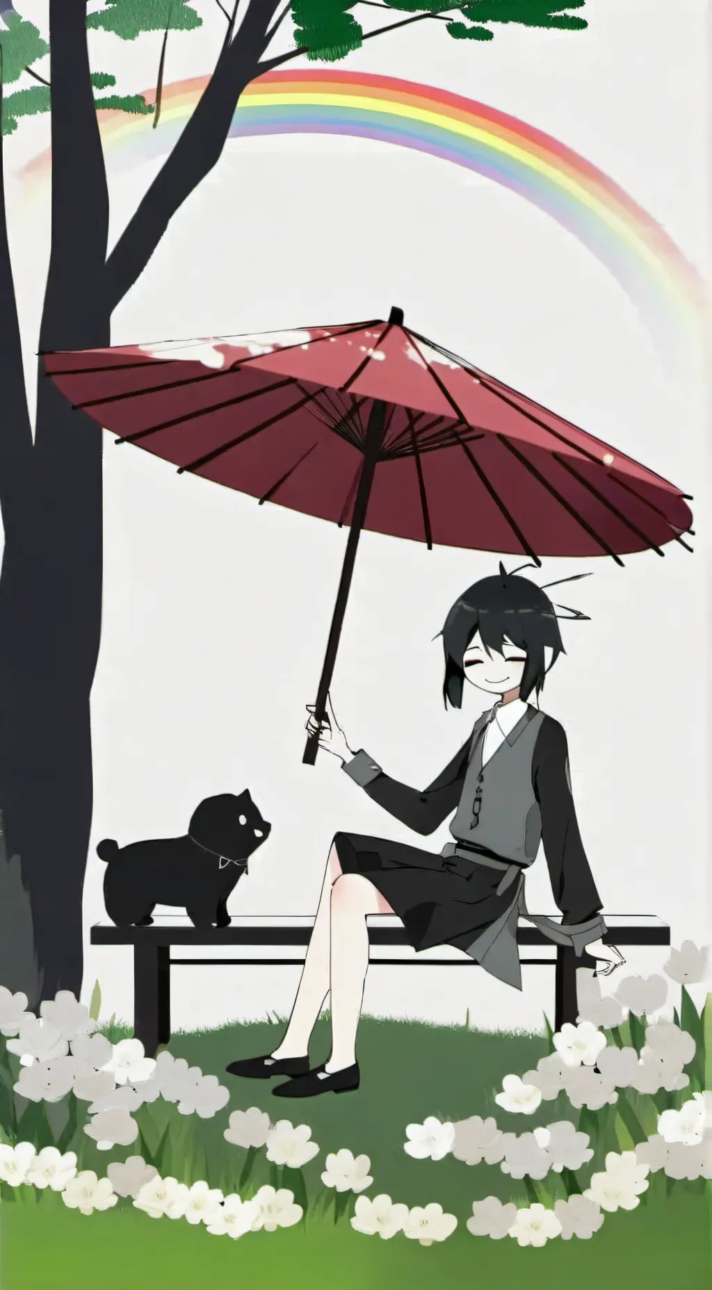 ai character: Miss Sasha <3 background