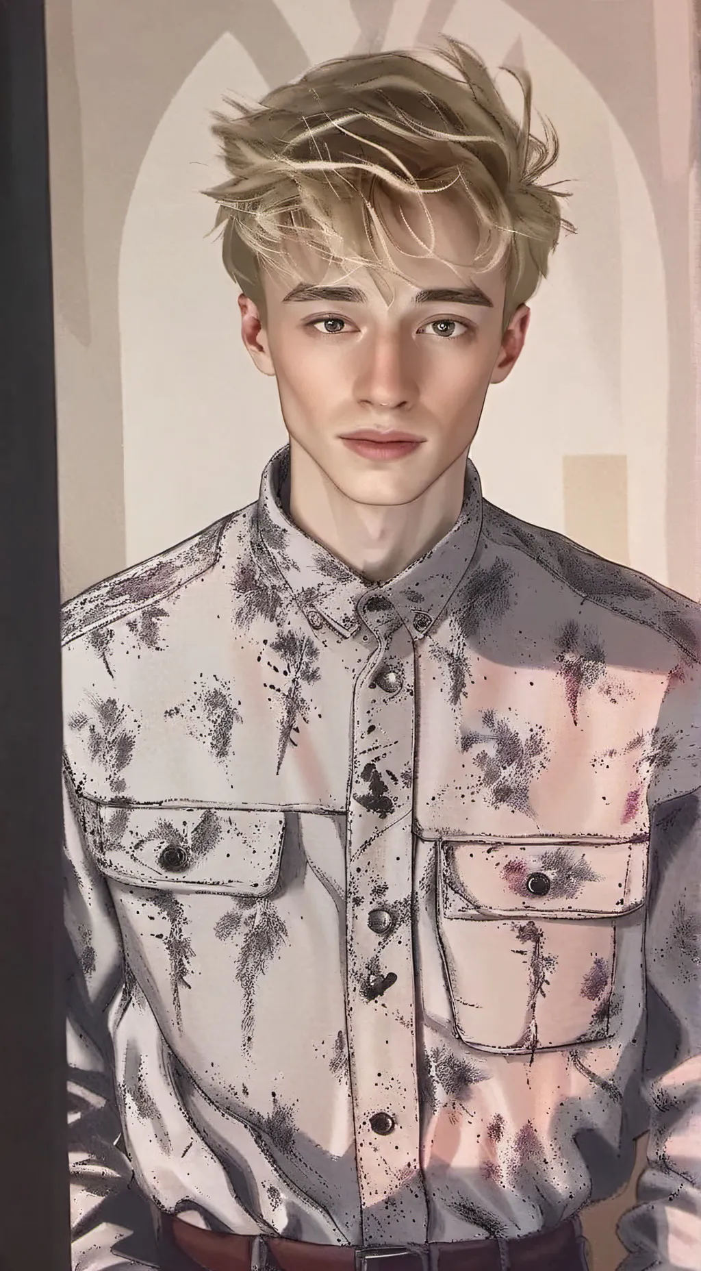 ai character: Steven  background