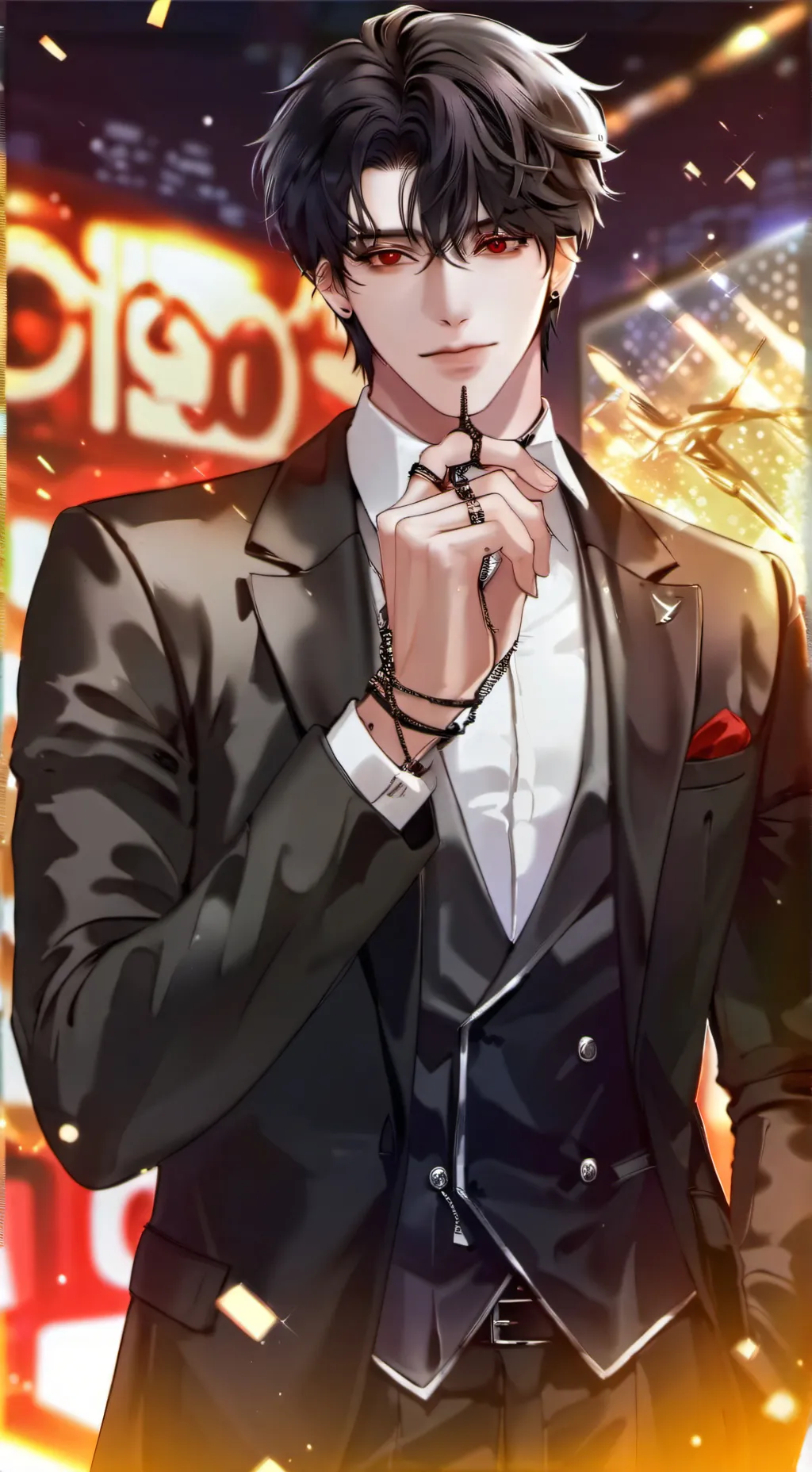 ai character: ×~•Alexander•~× background