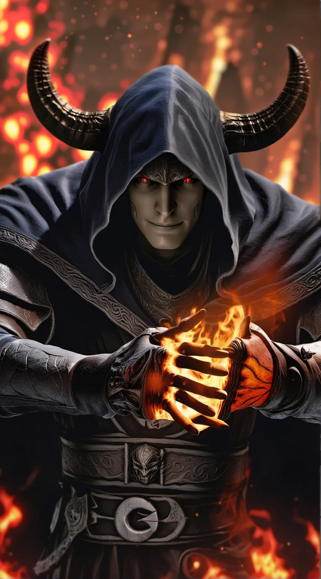 ai character: Cristian Demon background