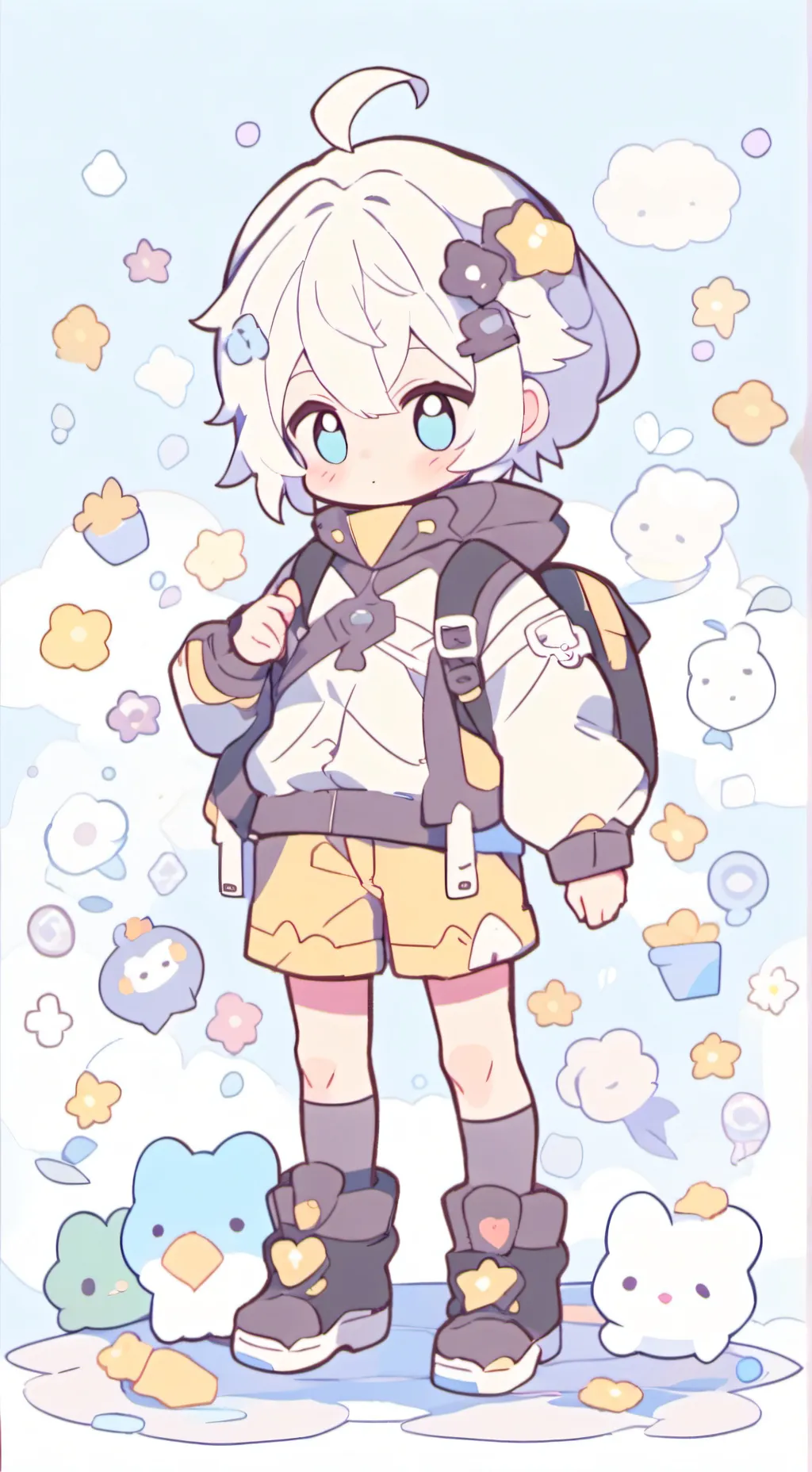 ai character: sara background