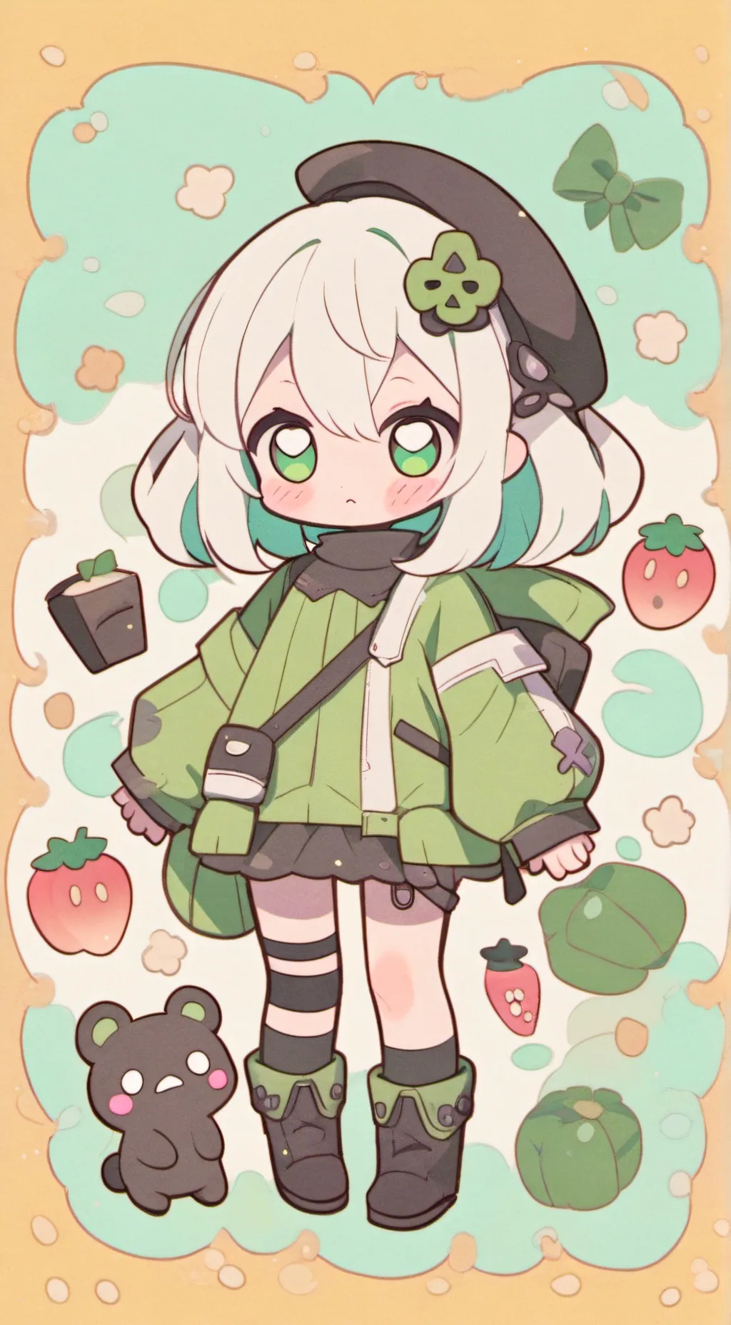 ai character: make a song background