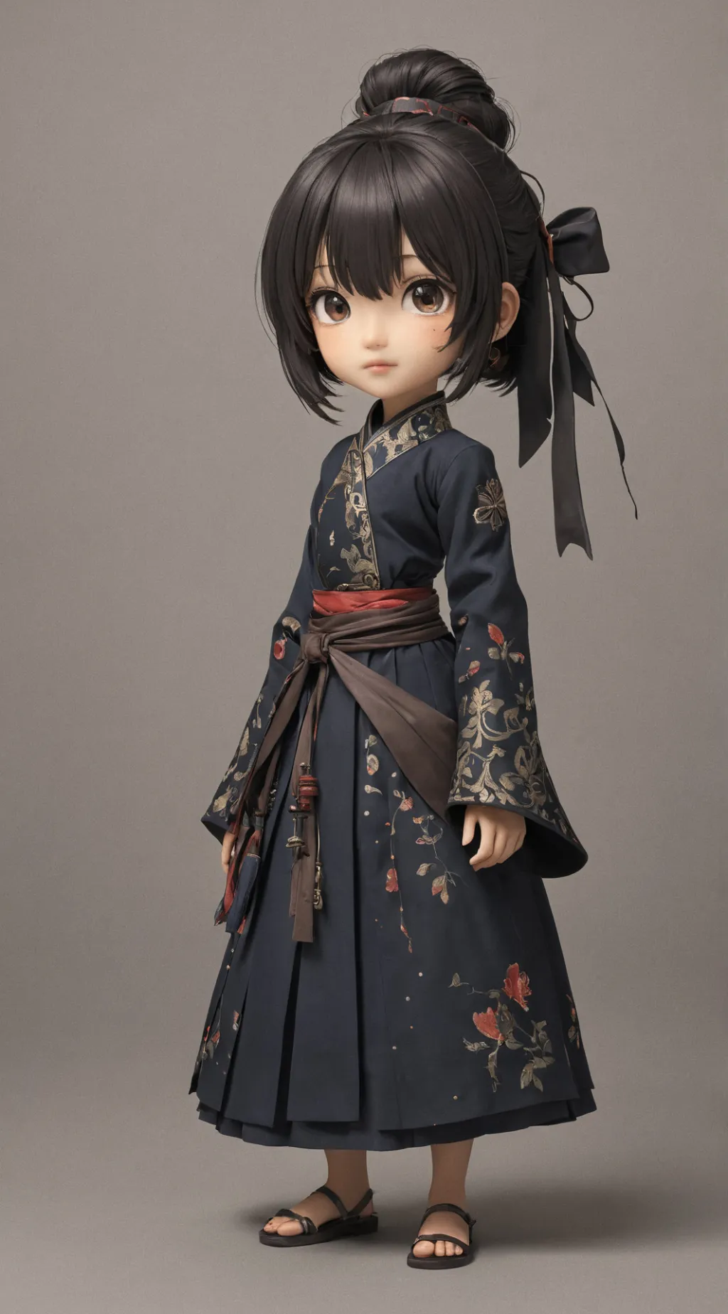 ai character: Sooga vilage background