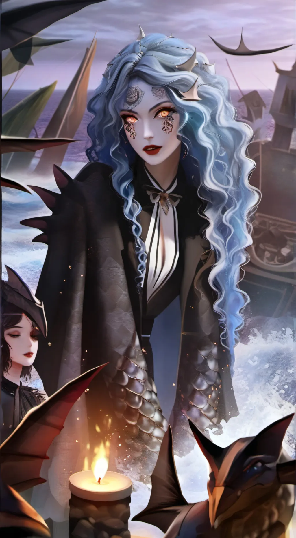 ai character: Raven background