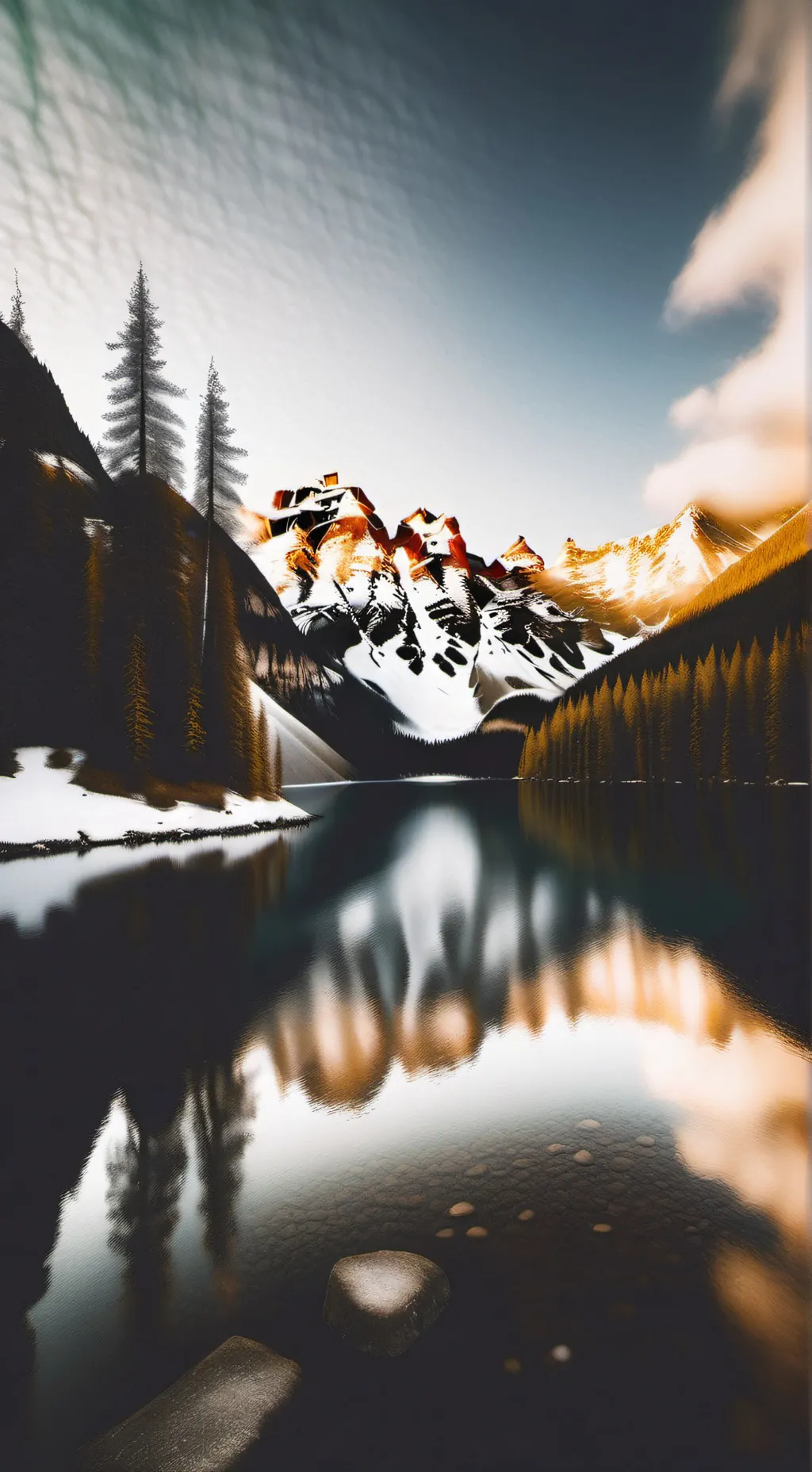 ai character: Christmas HH background