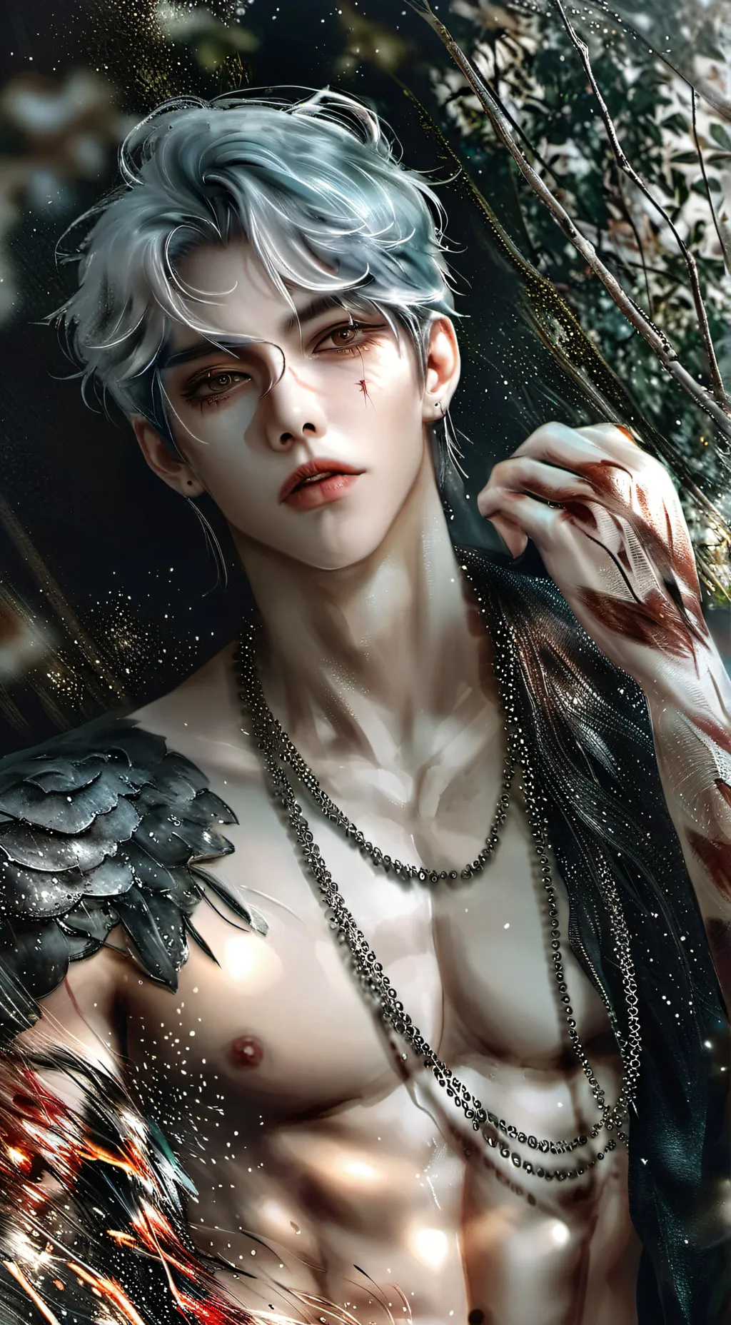 ai character: Zayn  background