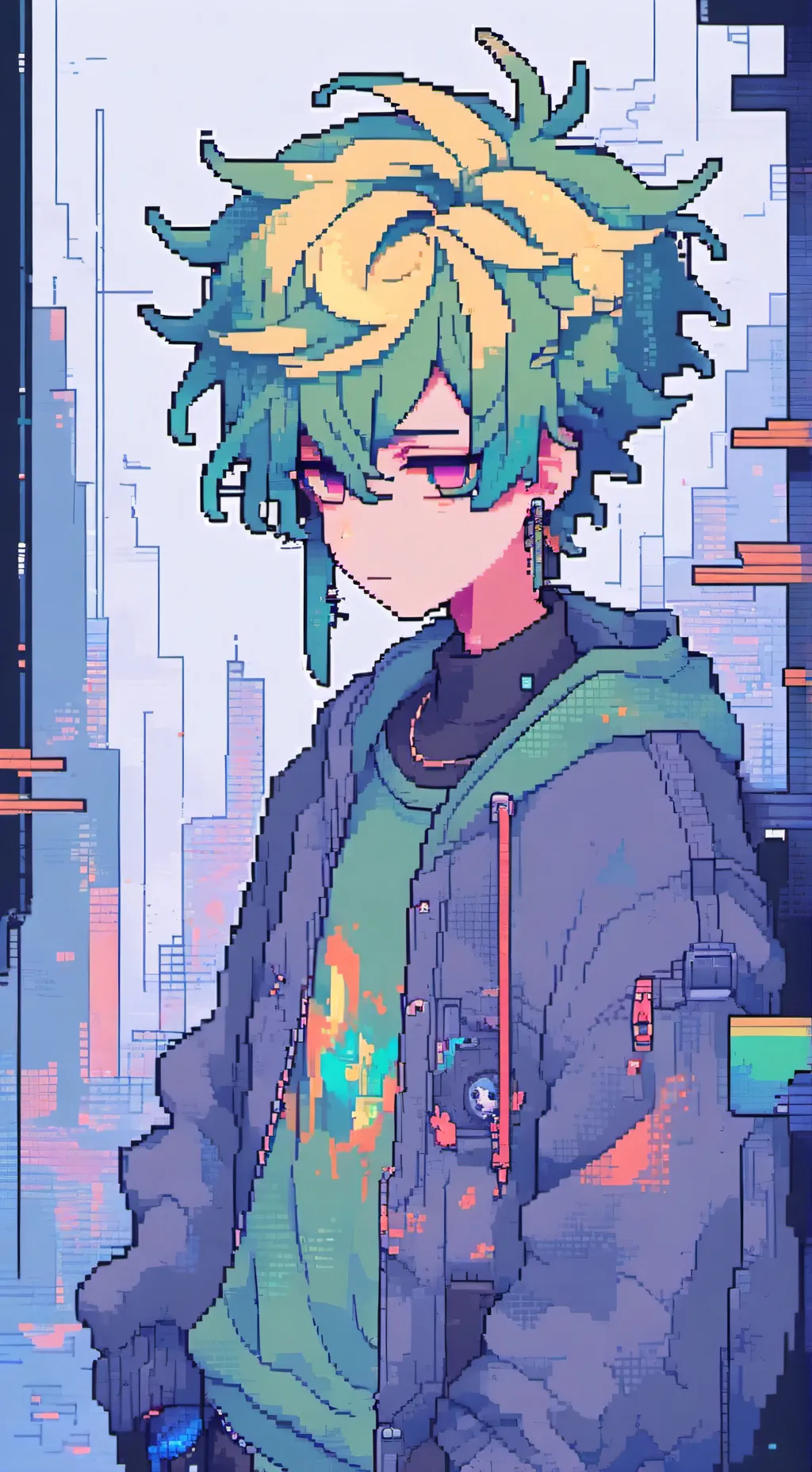 ai character: Calder  background